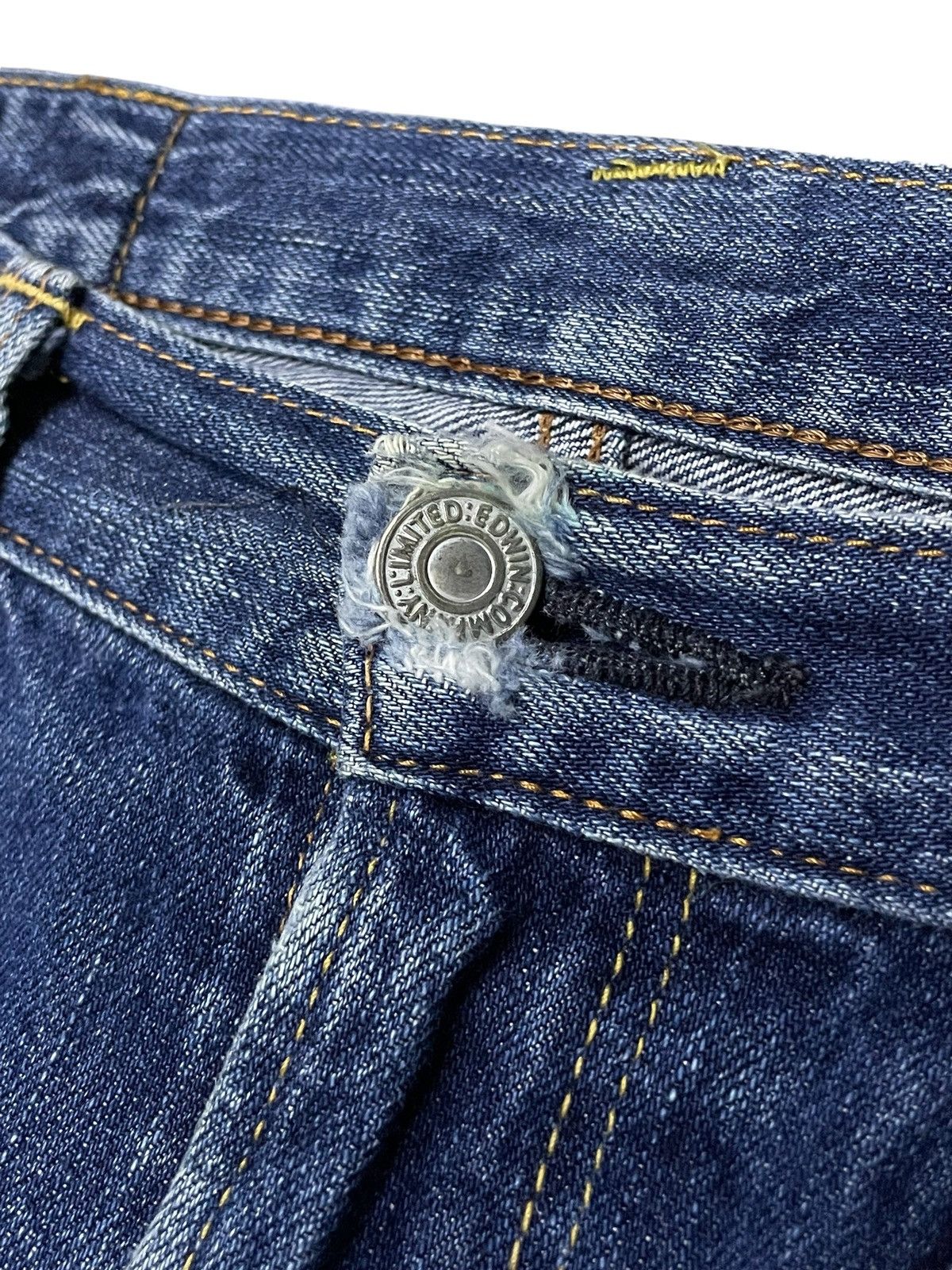 Edwin × Japanese Brand × Vintage Vintage Edwin Tokyo Japan EJP06 Straight Jeans Size US 30 / EU 46 - 9 Thumbnail