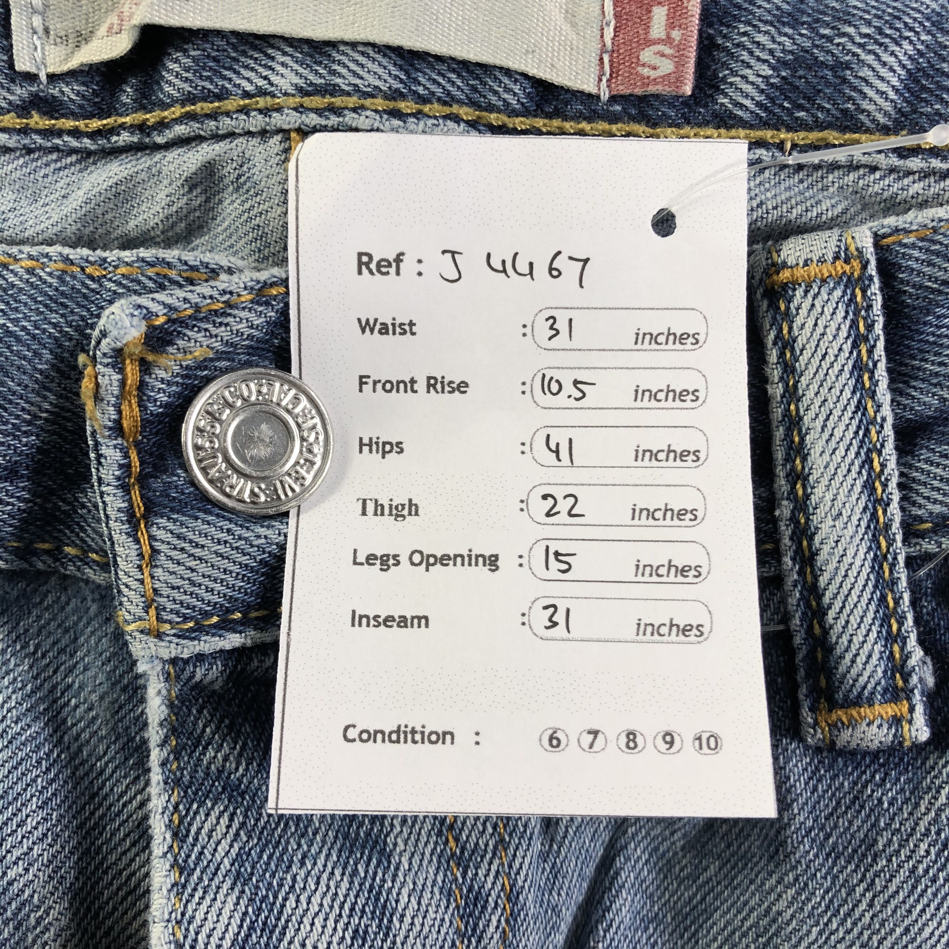 Levi's Vintage Levis 550 Jeans-J4467 Size US 31 - 13 Thumbnail