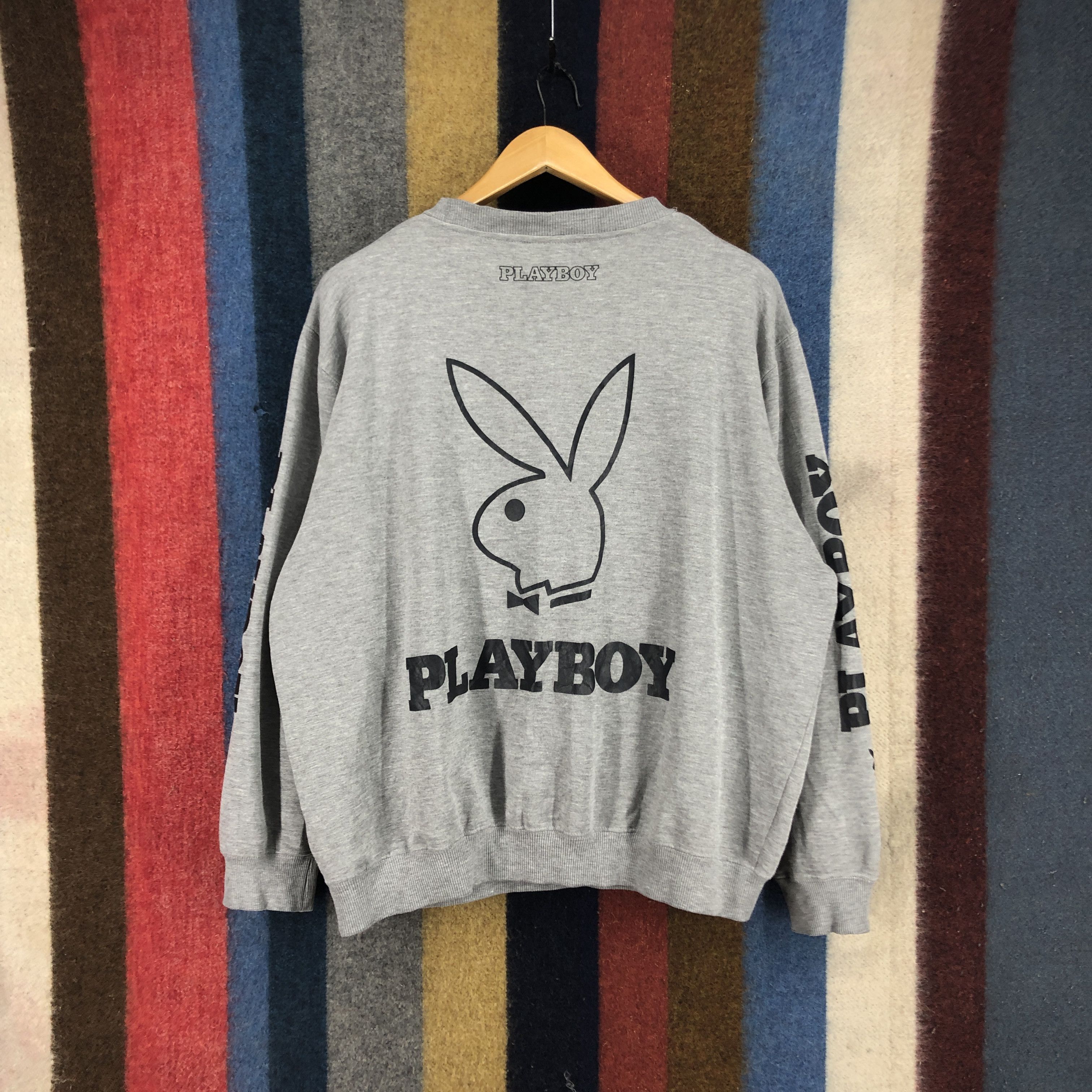 Playboy PLAYBOY SPORT Crew Neck Sweatshirt #0513/V Size US XL / EU 56 / 4 - 1 Thumbnail