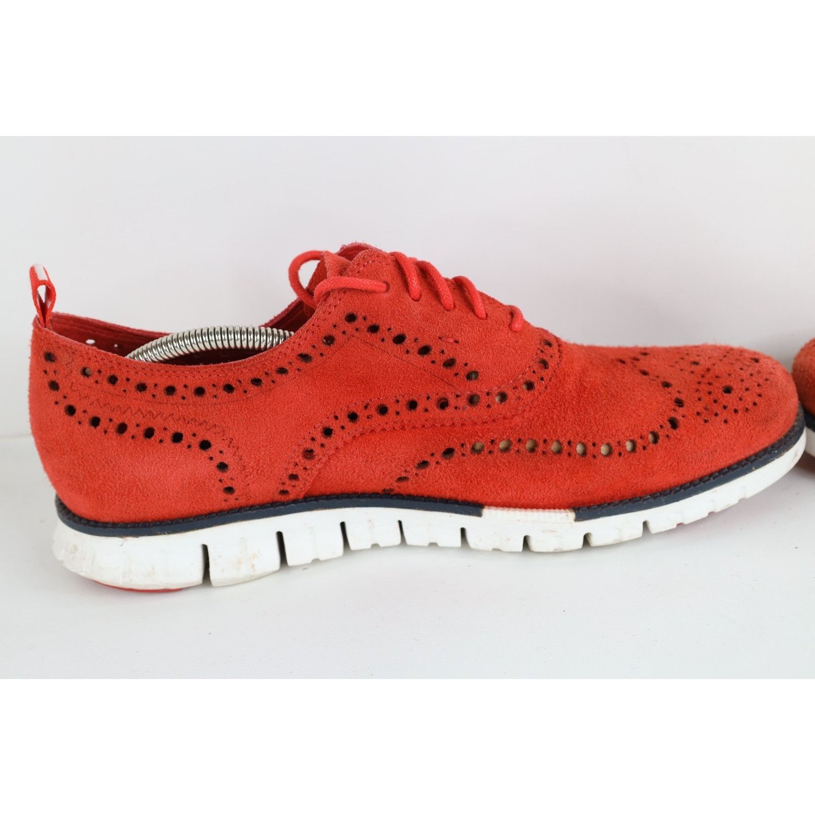 Cole Haan Cole Haan Zerogrand Suede Leather Oxford Wingtips Shoes Size US 10 / EU 43 - 9 Thumbnail