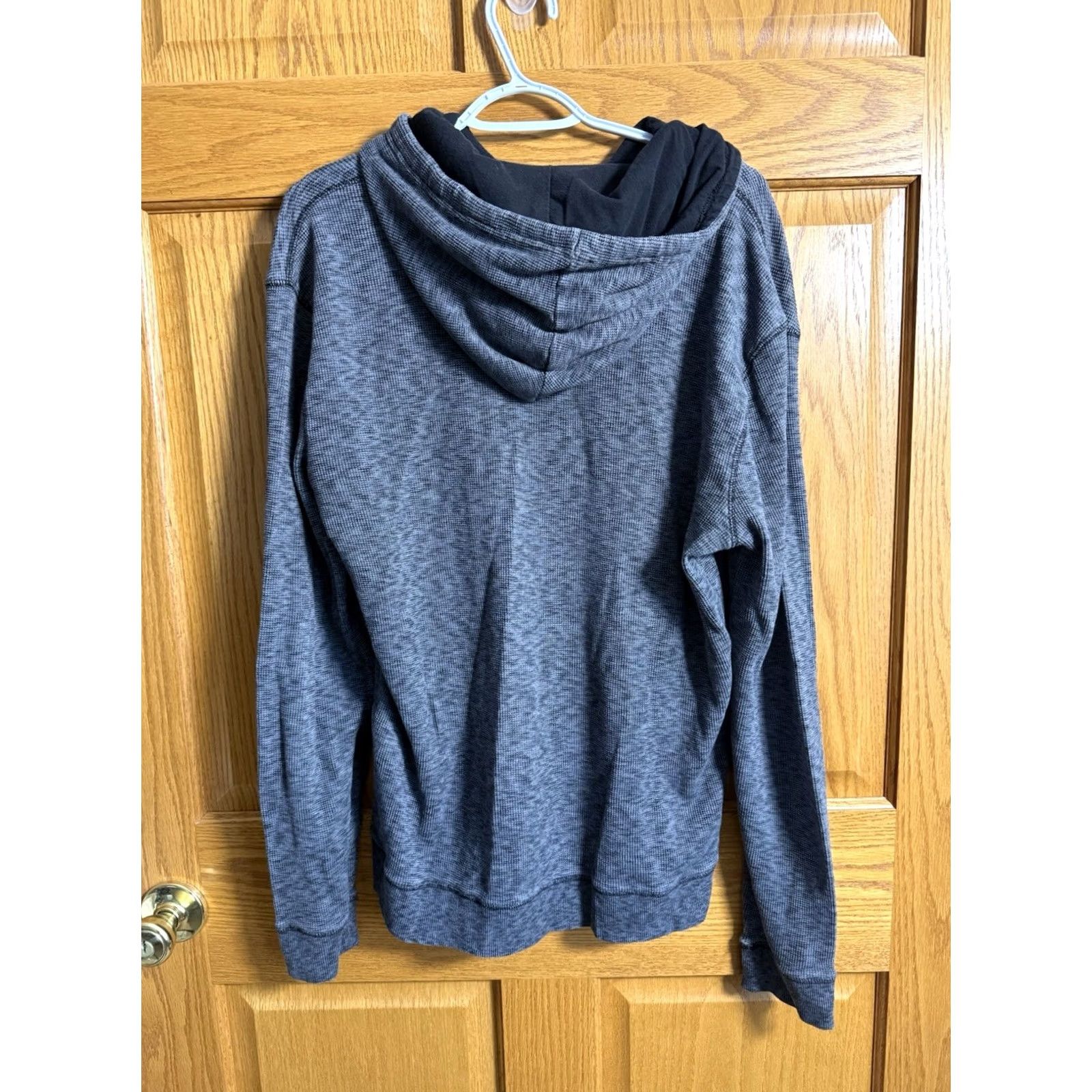 Banana Republic Banana Republic Mens Pullover Large Cotton Knit Gray 1/4 Zip Casual Weekend Size US L / EU 52-54 / 3 - 2 Thumbnail