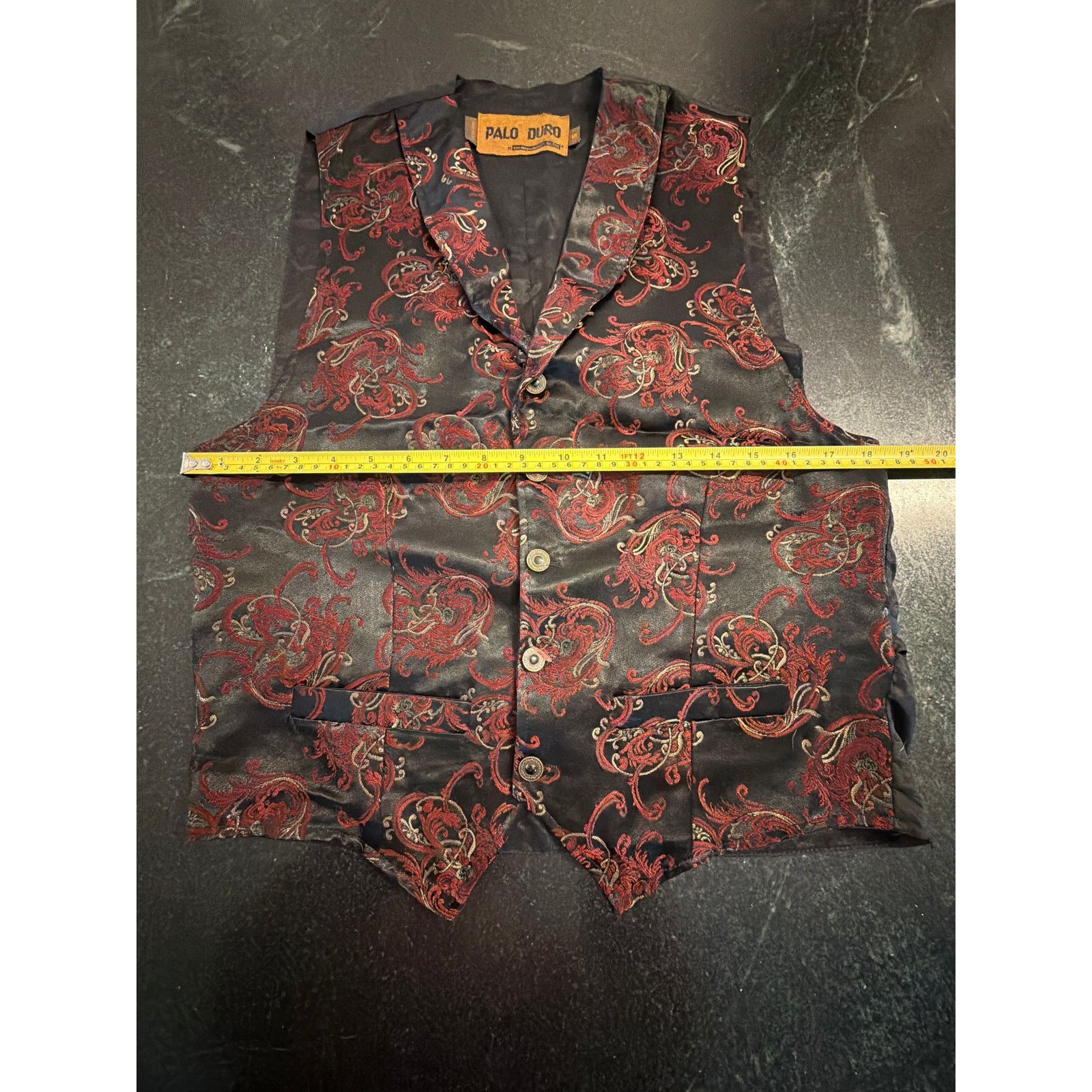 Panhandle Slim Palo Duro Panhandle Slim Western Vest Small USA Paisley Size US S / EU 44-46 / 1 - 7 Thumbnail
