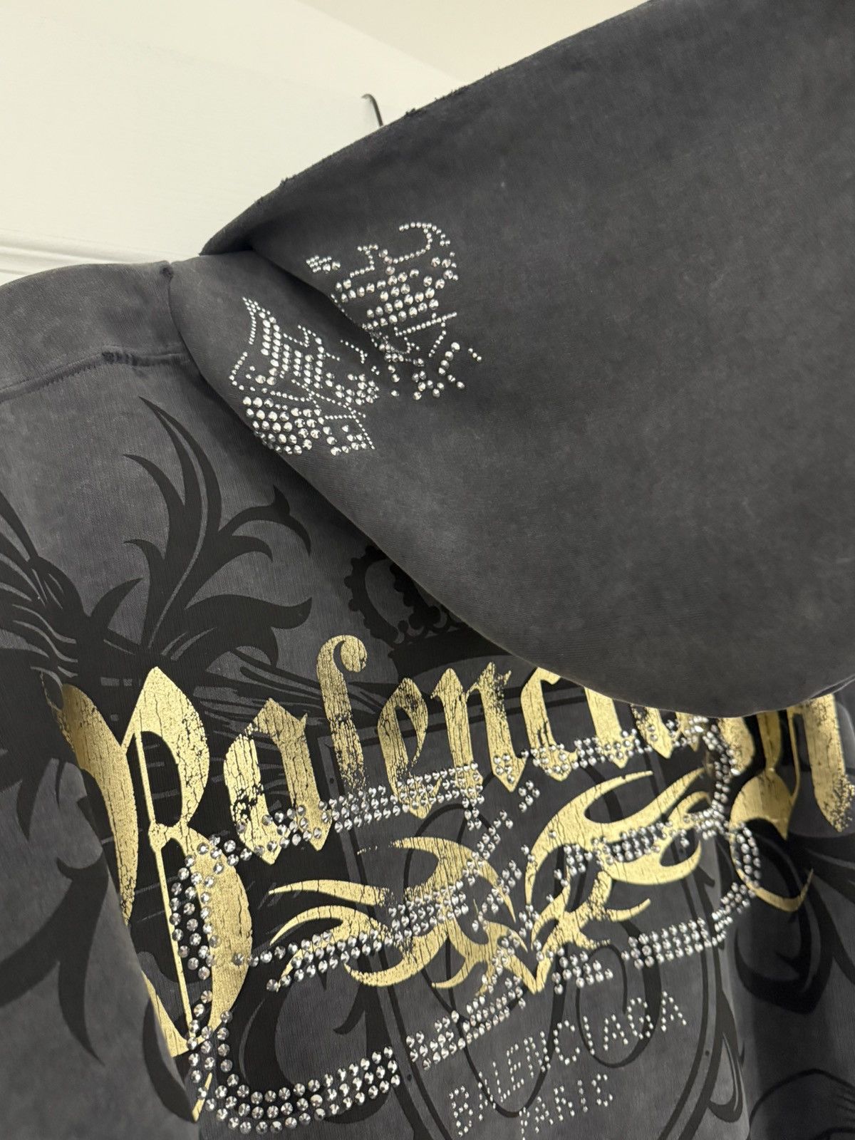 Balenciaga Balenciaga tacky gold y2k hoodie Size US M / EU 48-50 / 2 - 7 Thumbnail