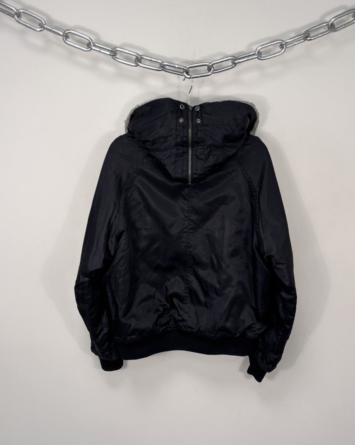 Other Vintage Sinful Y2K Rare Black N-2B Flight Bomber Jacket Size US M / EU 48-50 / 2 - 2 Thumbnail