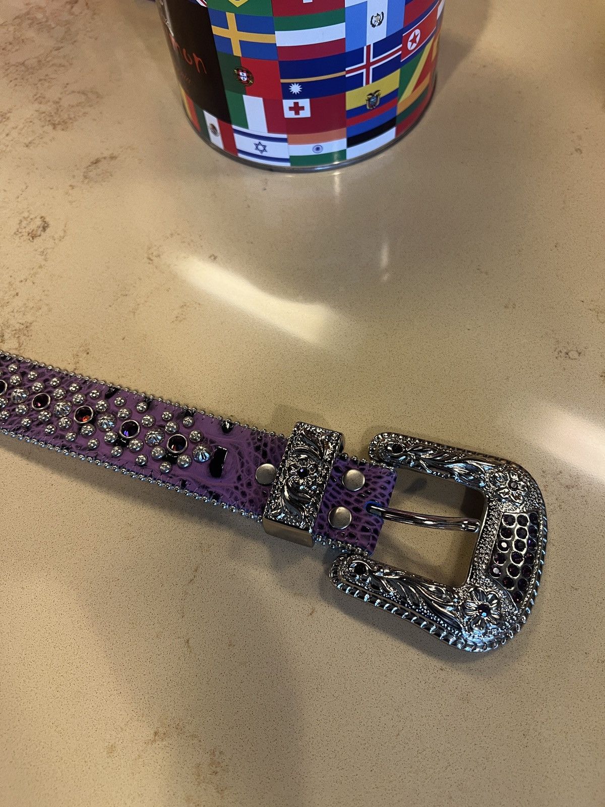 B.B. Simon bb simon belt Size 36 - 8 Thumbnail