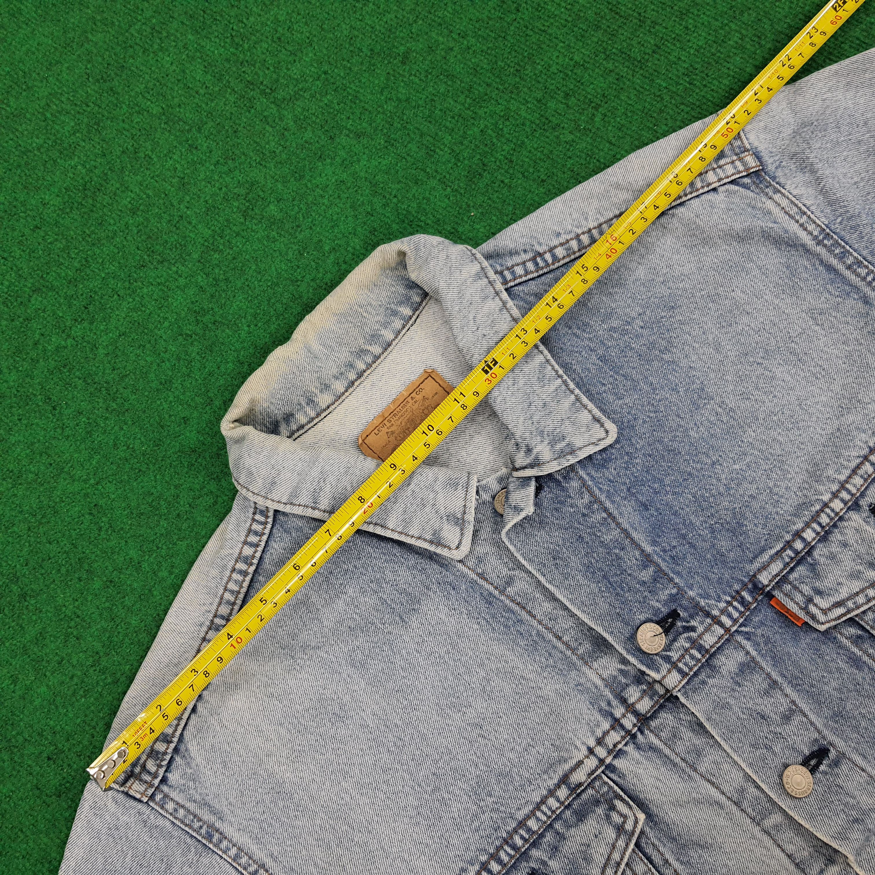 Japanese Brand × Levi's Vintage Levi's x Number Nine Custom Logo Denim Jacket Size US XL / EU 56 / 4 - 8 Thumbnail