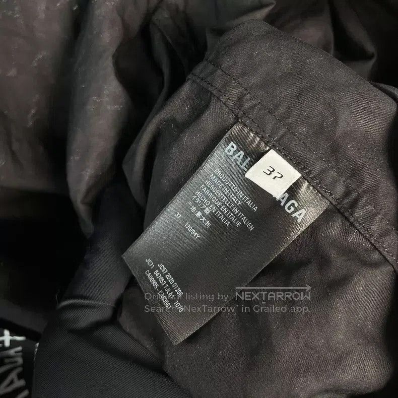 Balenciaga Balenciaga size 37 Cotton Logo all-over print long-sleeve Size US S / EU 44-46 / 1 - 4 Thumbnail