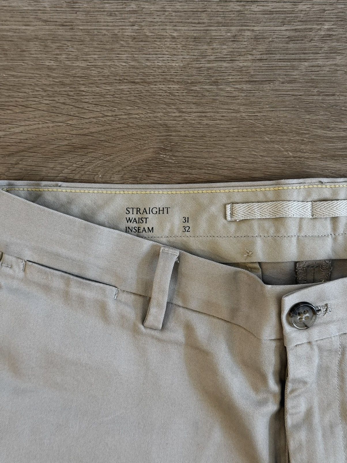 Banana Republic Premium Chino Pant 31x32 Size US 31 - 3 Thumbnail