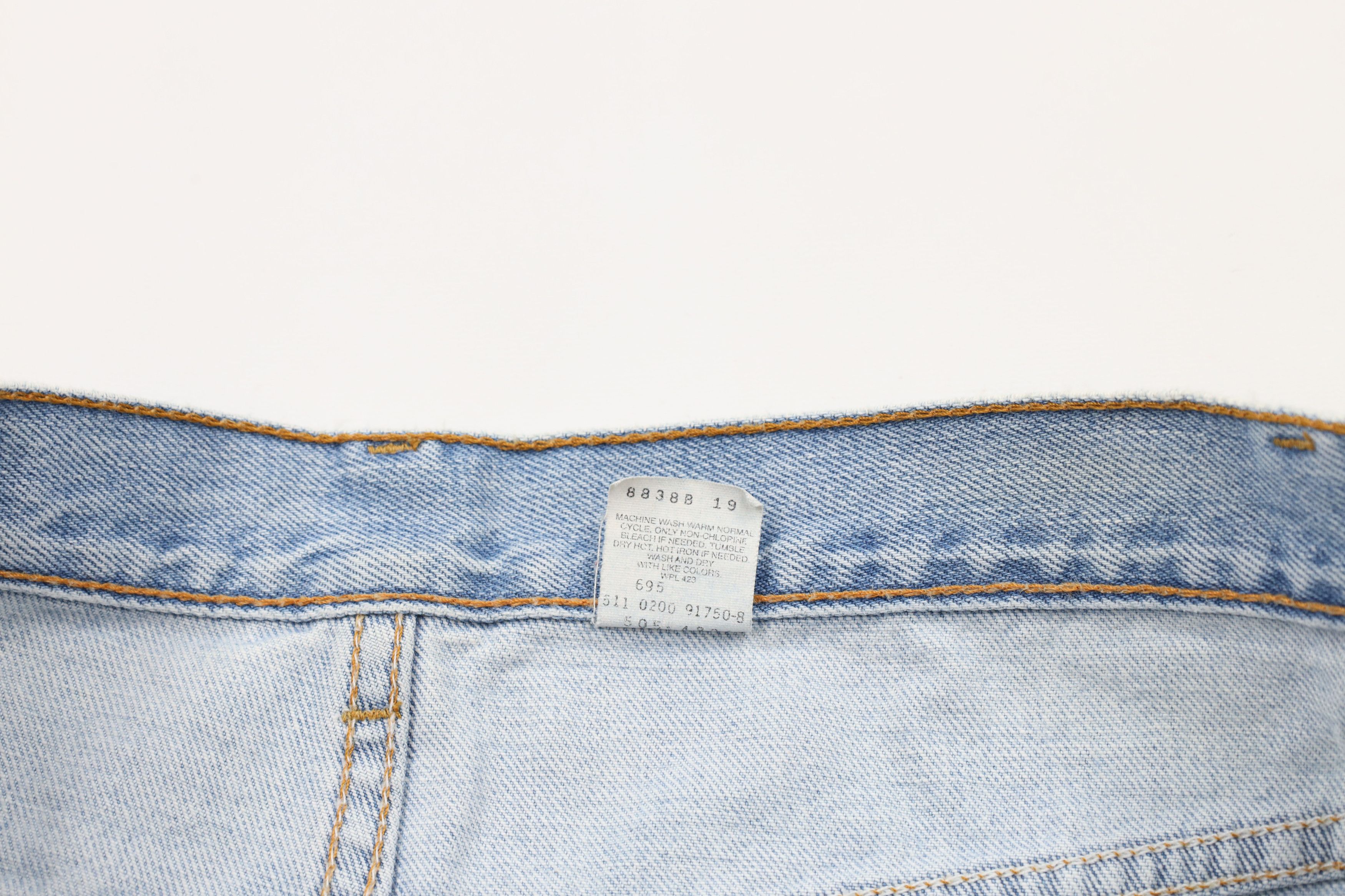 Levi's × Vintage Vintage Y2K 2000 Levis 505 Regular Fit Denim Jeans USA Size US 38 / EU 54 - 9 Thumbnail