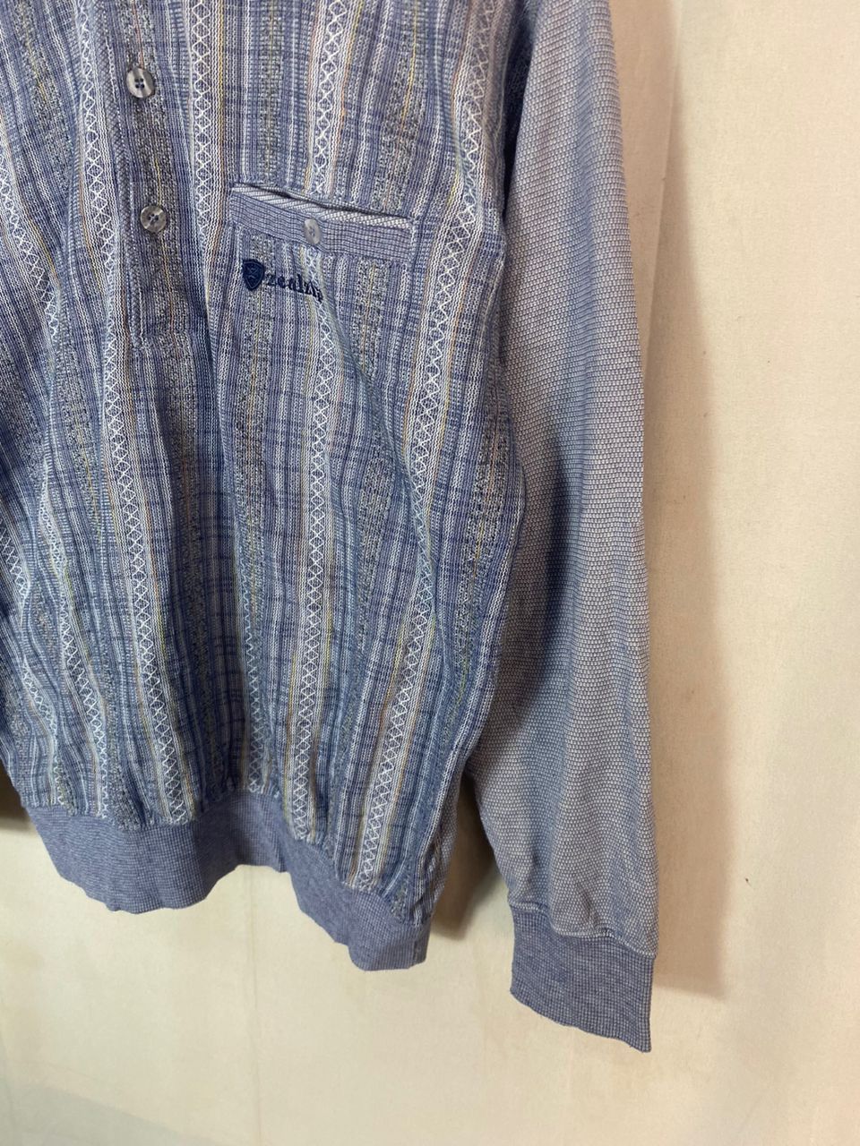 Japanese Brand × Vintage Vintage zealzip single pocket polos shirt Size US M / EU 48-50 / 2 - 3 Thumbnail