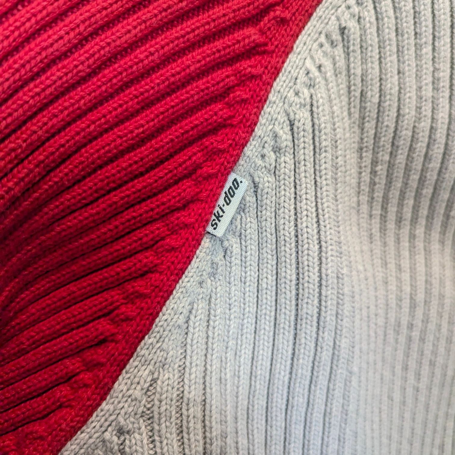Other BRP Ski-Doo Red Cable Knit Quarter Zip Small Size US S / EU 44-46 / 1 - 5 Thumbnail