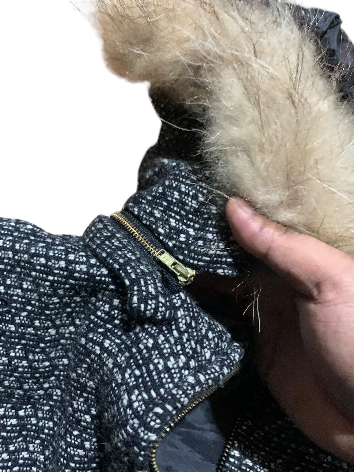 If Six Was Nine × Japanese Brand × Le Grande Bleu (L.G.B.) Cecil McBee double zipper fur vest hoodie LGB style Size US M / EU 48-50 / 2 - 6 Thumbnail
