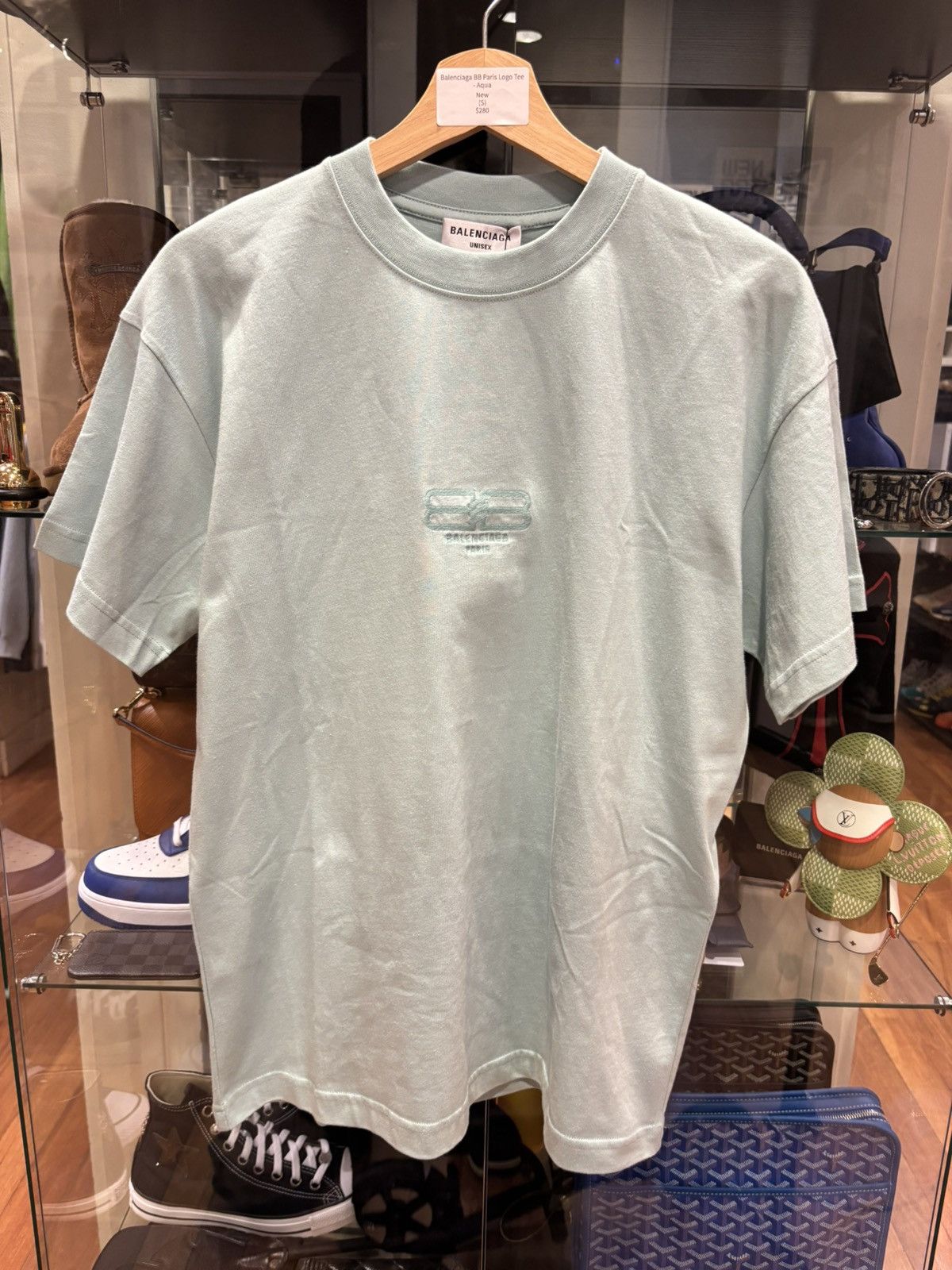 Balenciaga BALENCIAGA T-SHIRT LOGO PARIS MONOGRAM