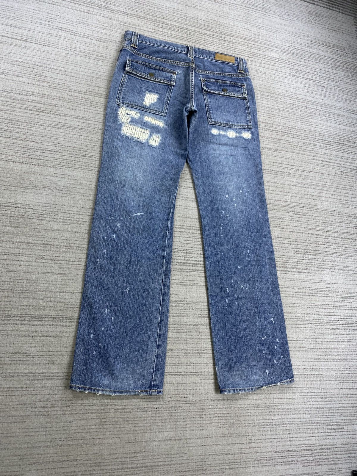 Boycott × Vintage Vintage Boycott Bush Pants Distressed Denim Rare Jeans Size US 32 / EU 48 - 5 Thumbnail