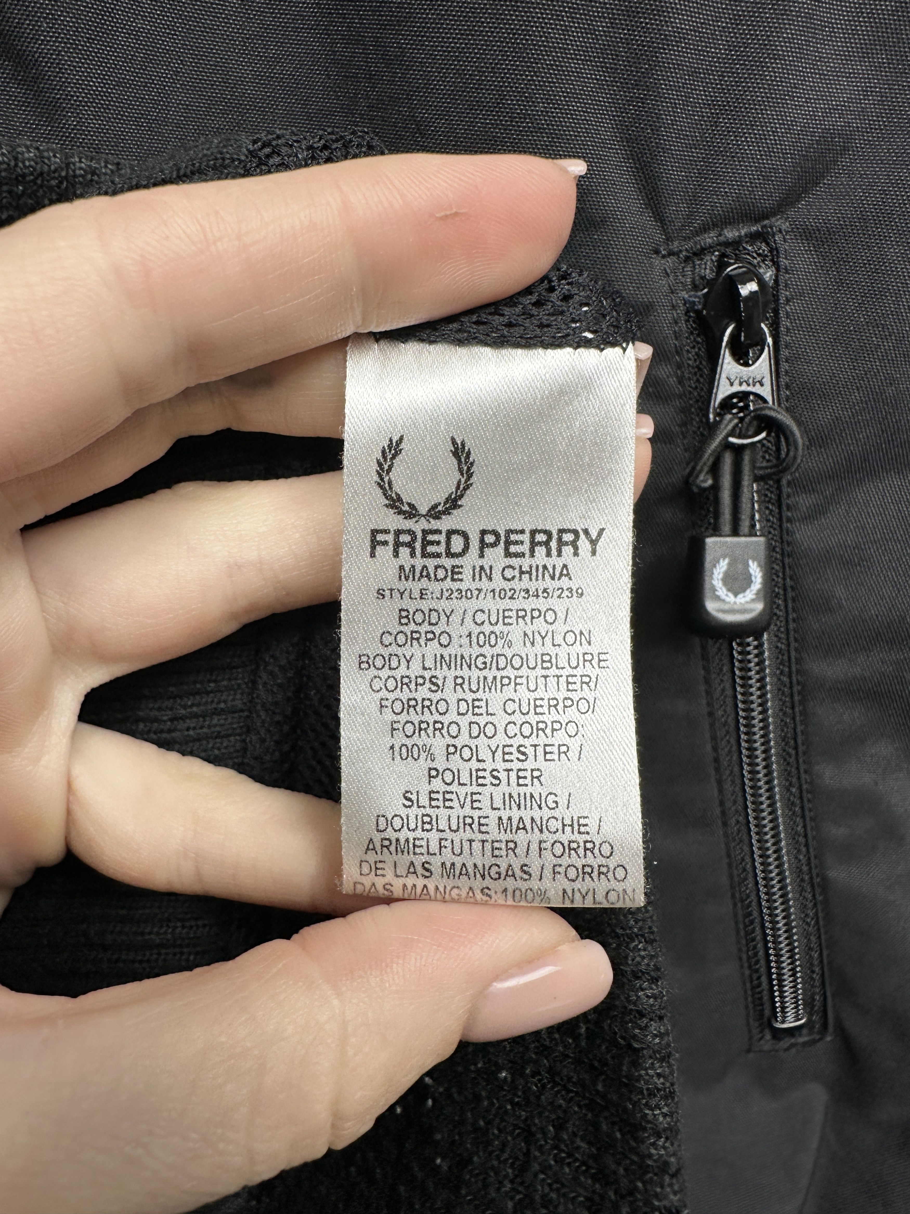 Fred Perry Fred Perry Vintage Mens Nylon Jacket Size US L / EU 52-54 / 3 - 6 Thumbnail