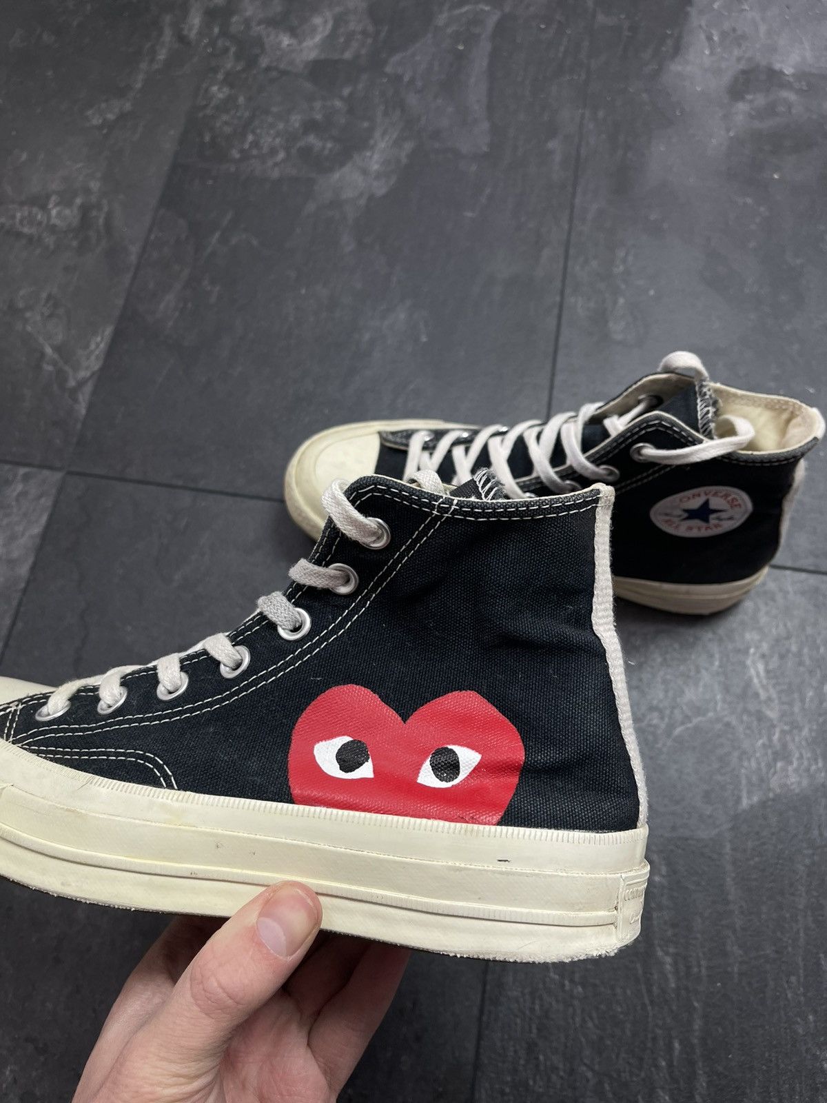 Comme des Garcons × Comme des Garcons PLAY × Streetwear COMME DES GARÇONS CONVERSE Size US 5 / EU 37 - 10 Thumbnail