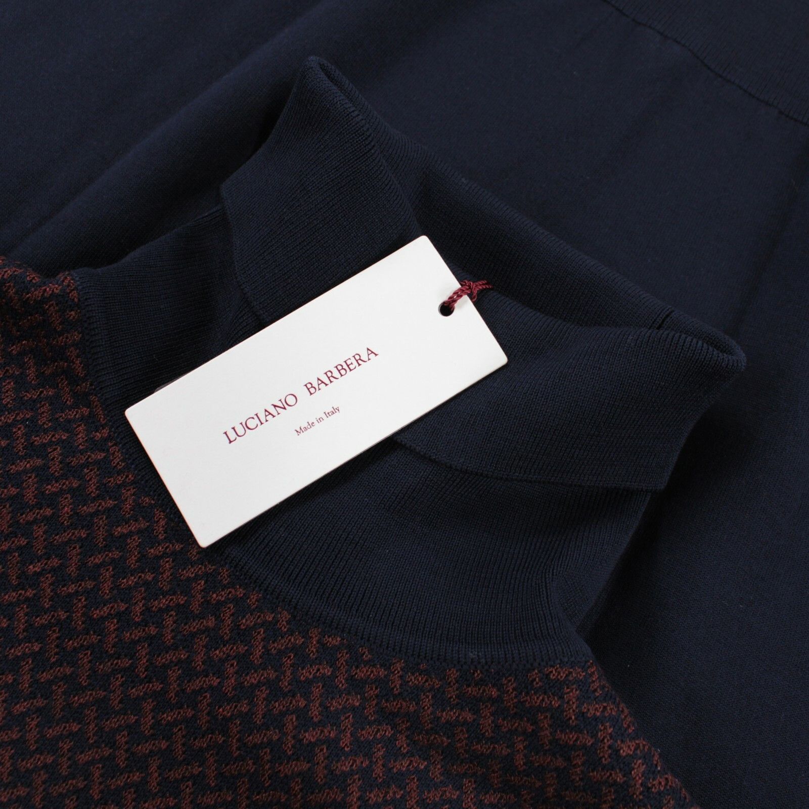 Luciano Barbera Luciano Barbera Sweater Size US L in Orange Size US L / EU 52-54 / 3 - 1 Thumbnail