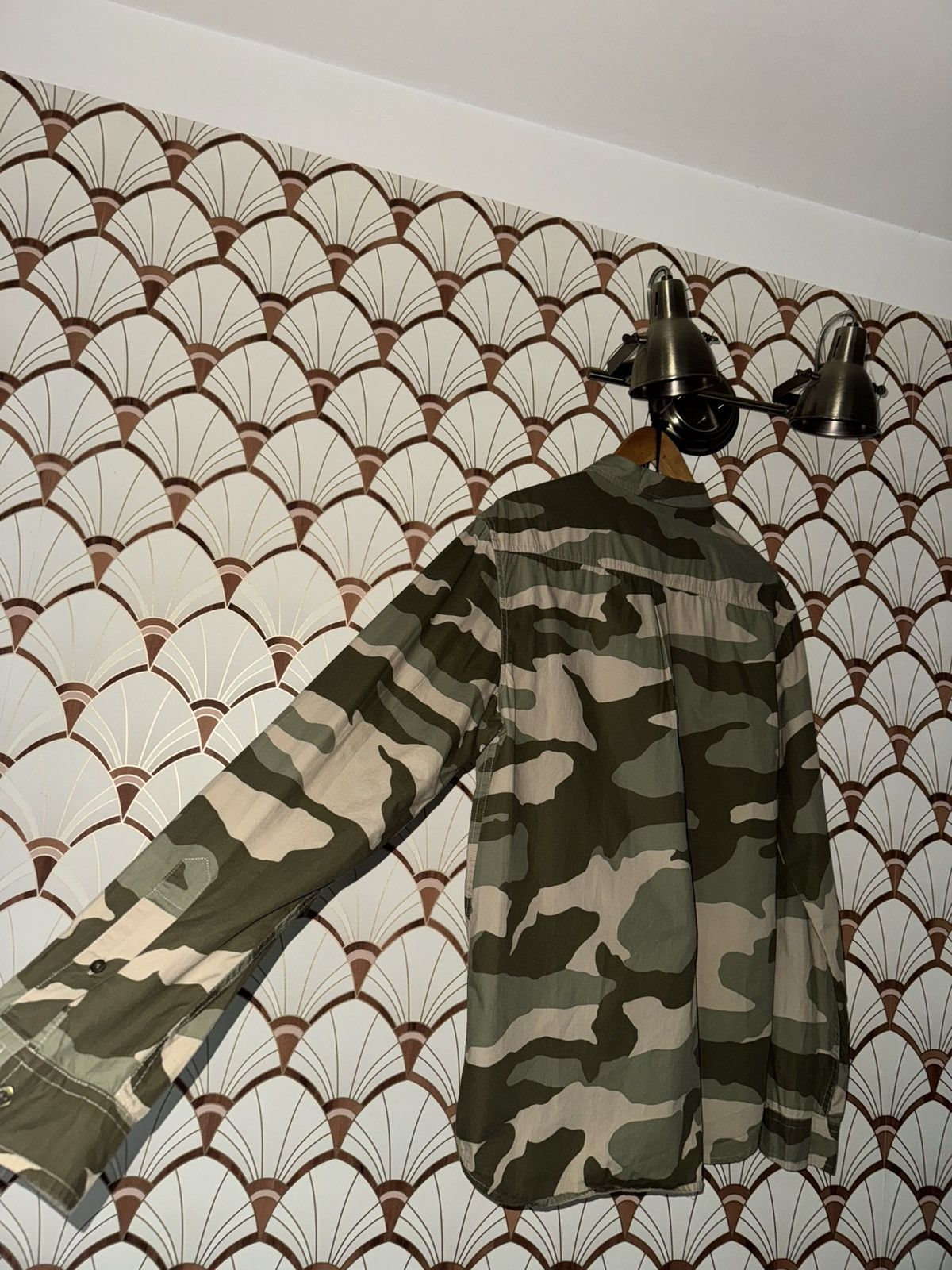 Stussy Stussy Camo shirt Size US M / EU 48-50 / 2 - 4 Thumbnail