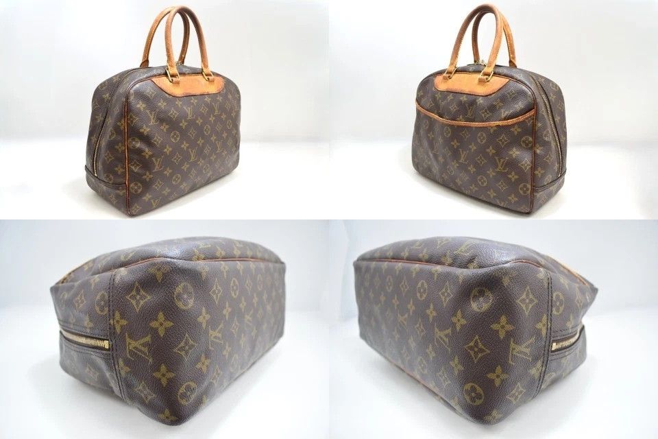 Louis Vuitton Louis Vuitton Deauville Hand Bag Monogram Canvas M47270 Size ONE SIZE - 4 Thumbnail
