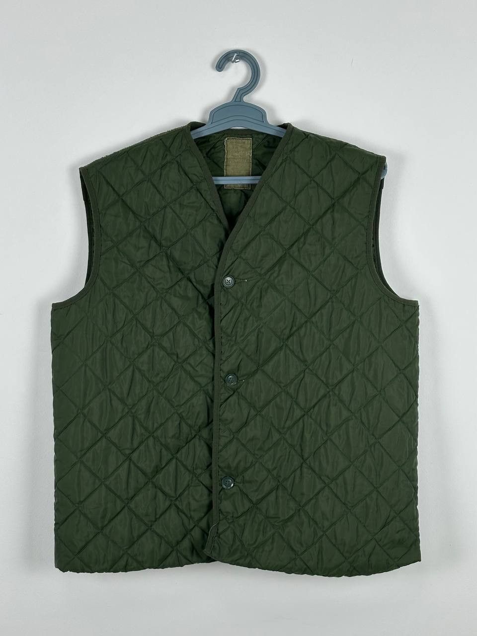 Vintage 1981 Vintage Green Military Vest Liner Army Size M Size US M / EU 48-50 / 2 - 1 Thumbnail