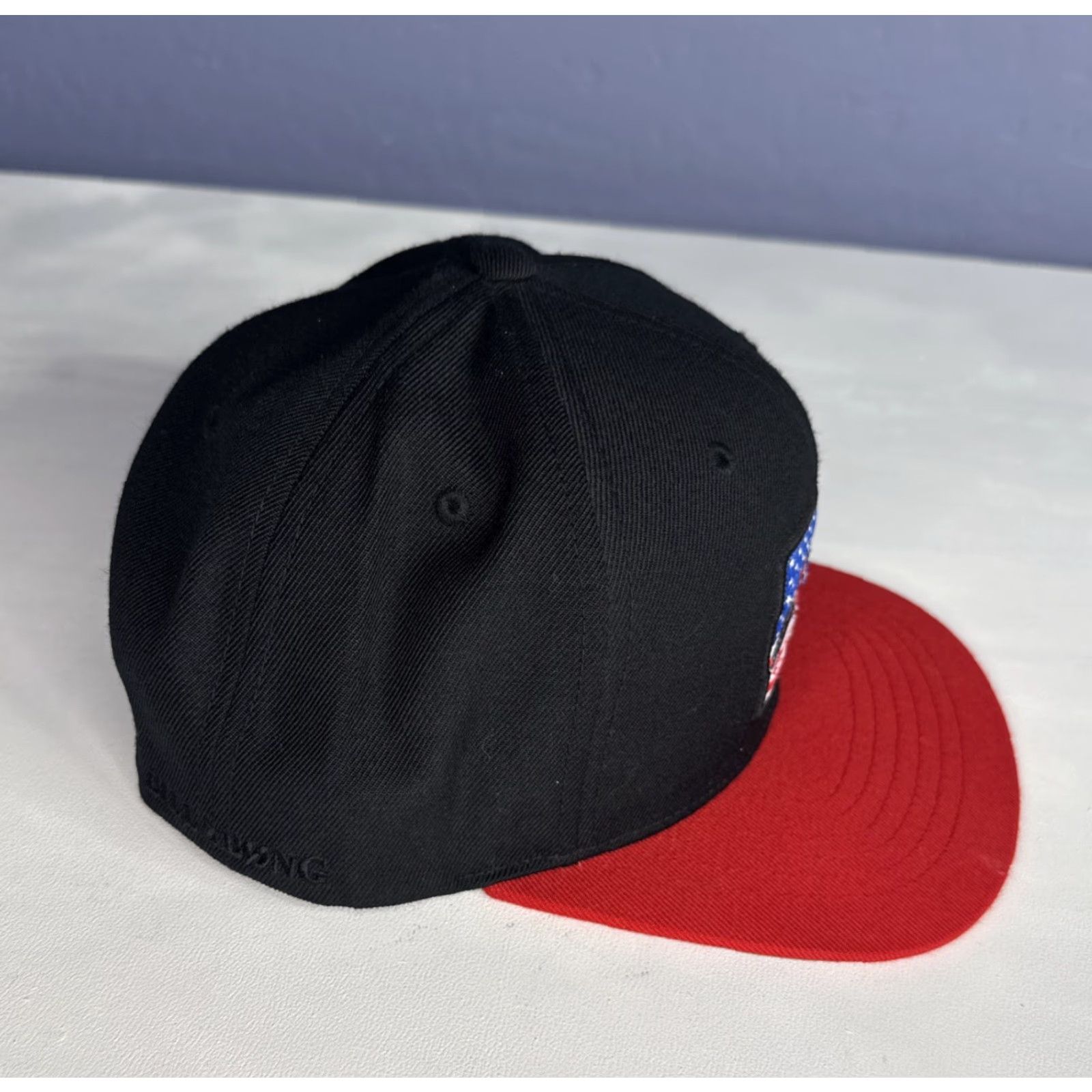 Billabong Billabong surfing USA American Flag Logo SnapBack Hat Adjustable One Size Multicolor Mens Size ONE SIZE - 5 Thumbnail