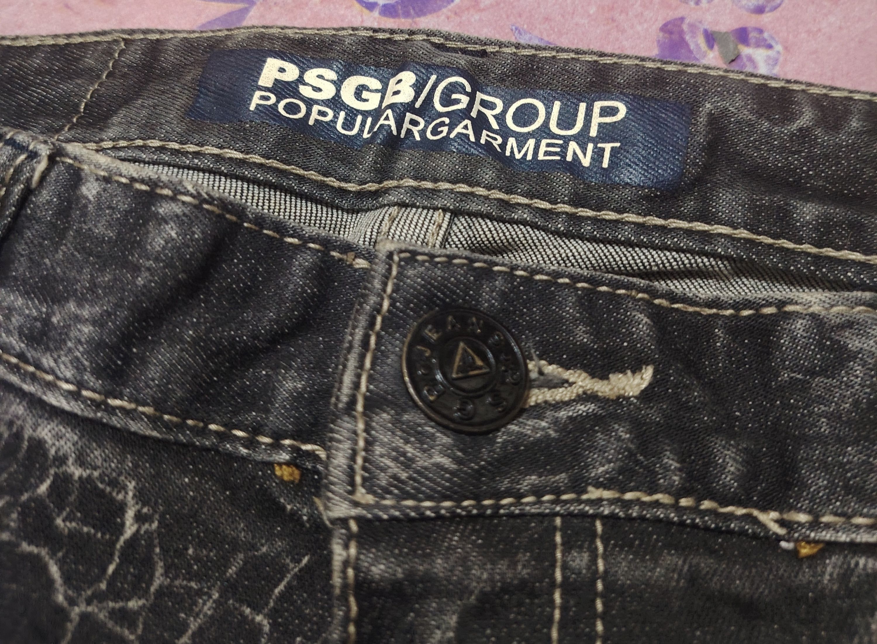 Hysteric Glamour Japanese PSGB Skinny stretch Jeans inspired rick owens style Size US 31 - 5 Thumbnail
