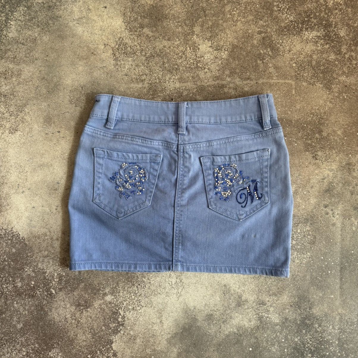 Hysteric Glamour × Morgan De Toi × Vintage Morgan de Toi Vintage 2000’s Aesthetic Y2K Mini Skirt Size 26" / US 2 / IT 38 - 1 Thumbnail