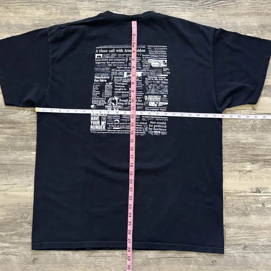 Fruit Of The Loom Vintage 2600 The Hacker Quarterly Blue Box T-Shirt Size XL Size US XL / EU 56 / 4 - 6 Thumbnail