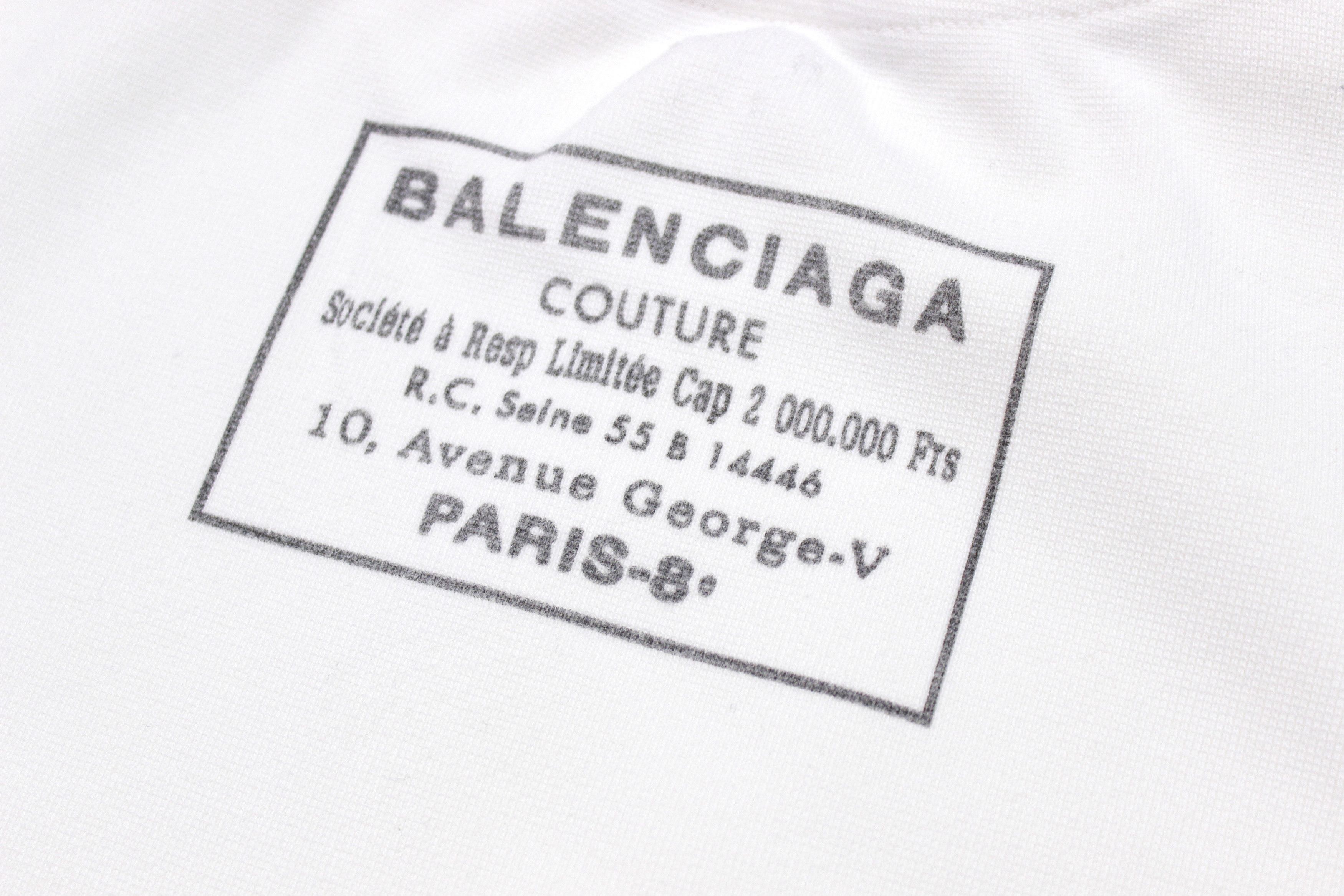 Balenciaga 2016 Logo Round Sweatshirt Size S / US 4 / IT 40 - 8 Thumbnail