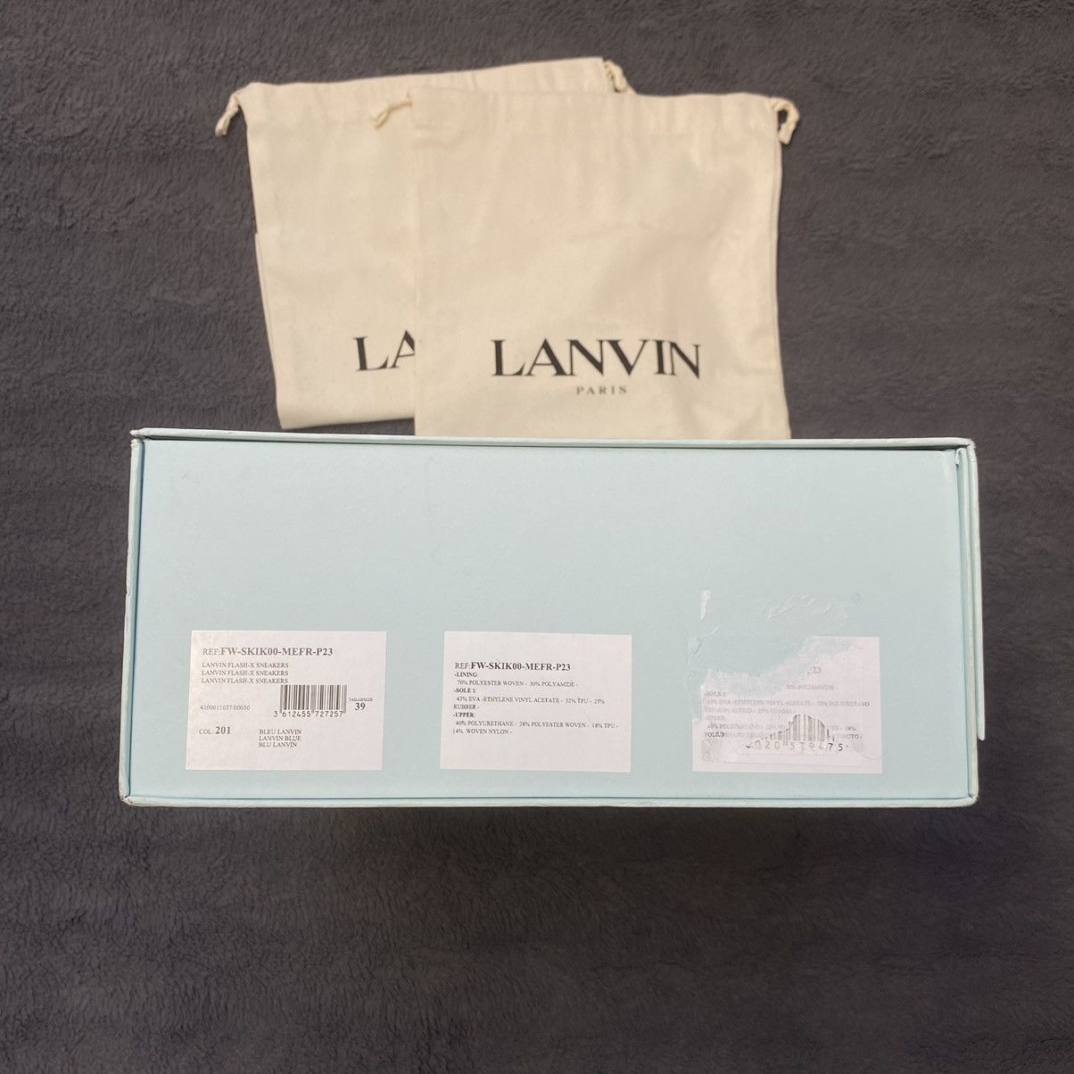Lanvin Lanvin flash x sneakers blue Size US 7 / EU 40 - 9 Thumbnail