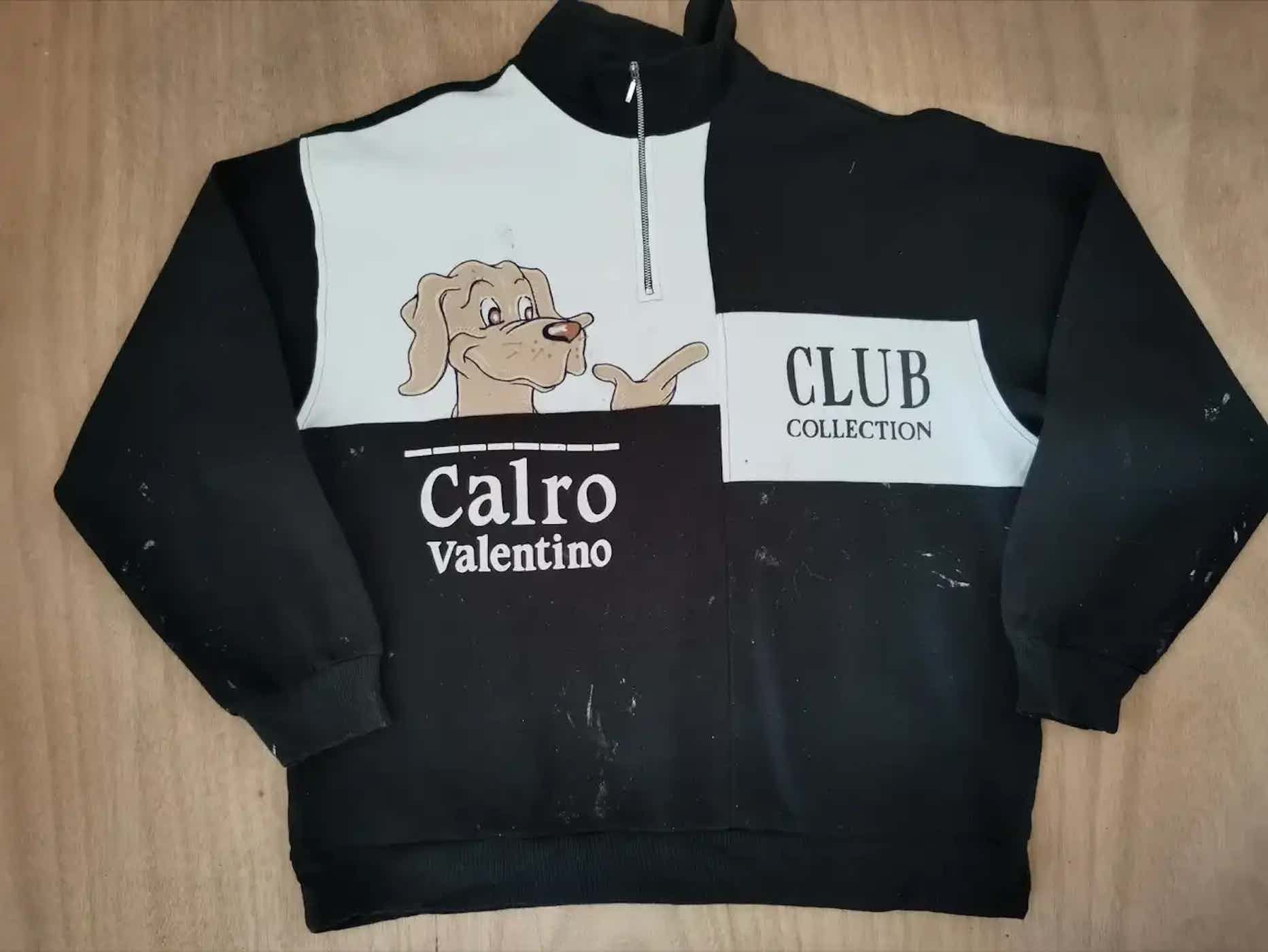 Valentino Vintage Calro Valentino Sweatshirt Size US XXL / EU 58 / 5 - 1 Thumbnail