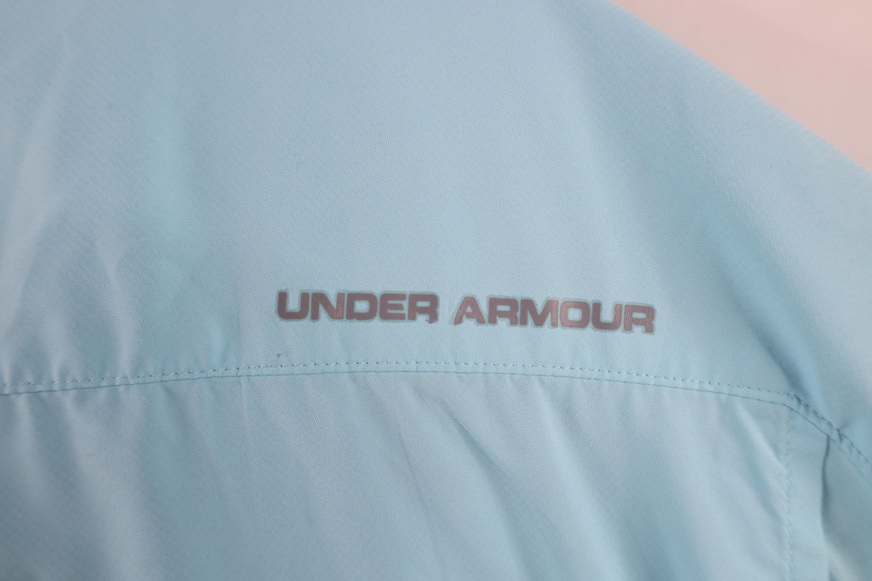 Under Armour × Vintage Under Armour Short Sleeve Collared Button Shirt Blue Size US XXL / EU 58 / 5 - 8 Thumbnail