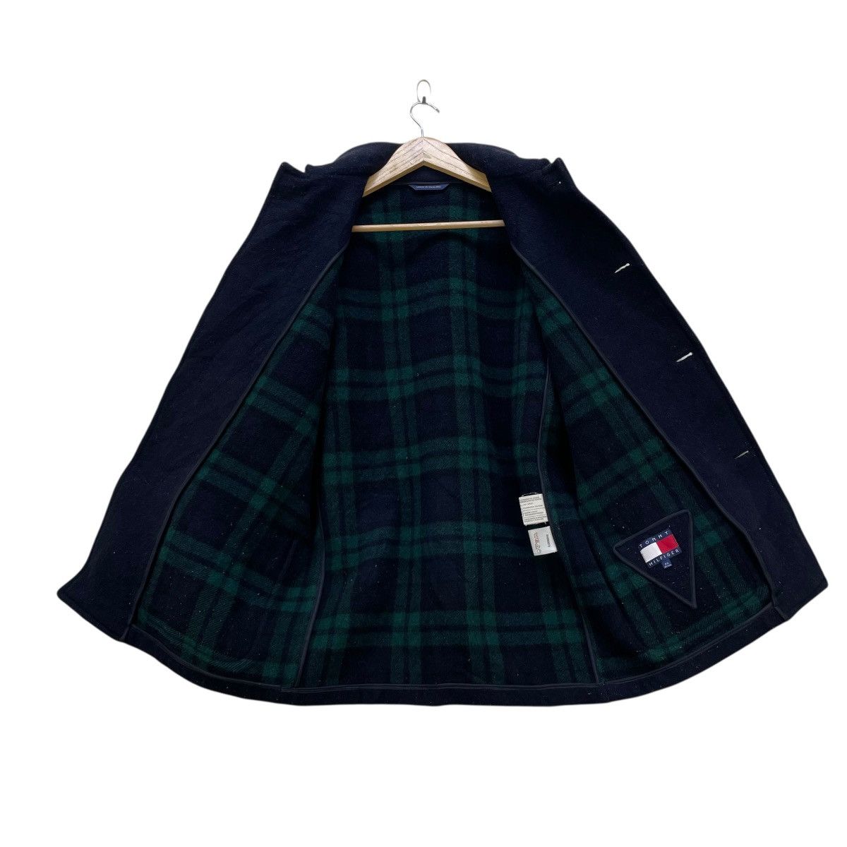 Tommy Hilfiger 💥Vintage Tommy Hilfiger Overcoat Made In England Size US M / EU 48-50 / 2 - 3 Thumbnail