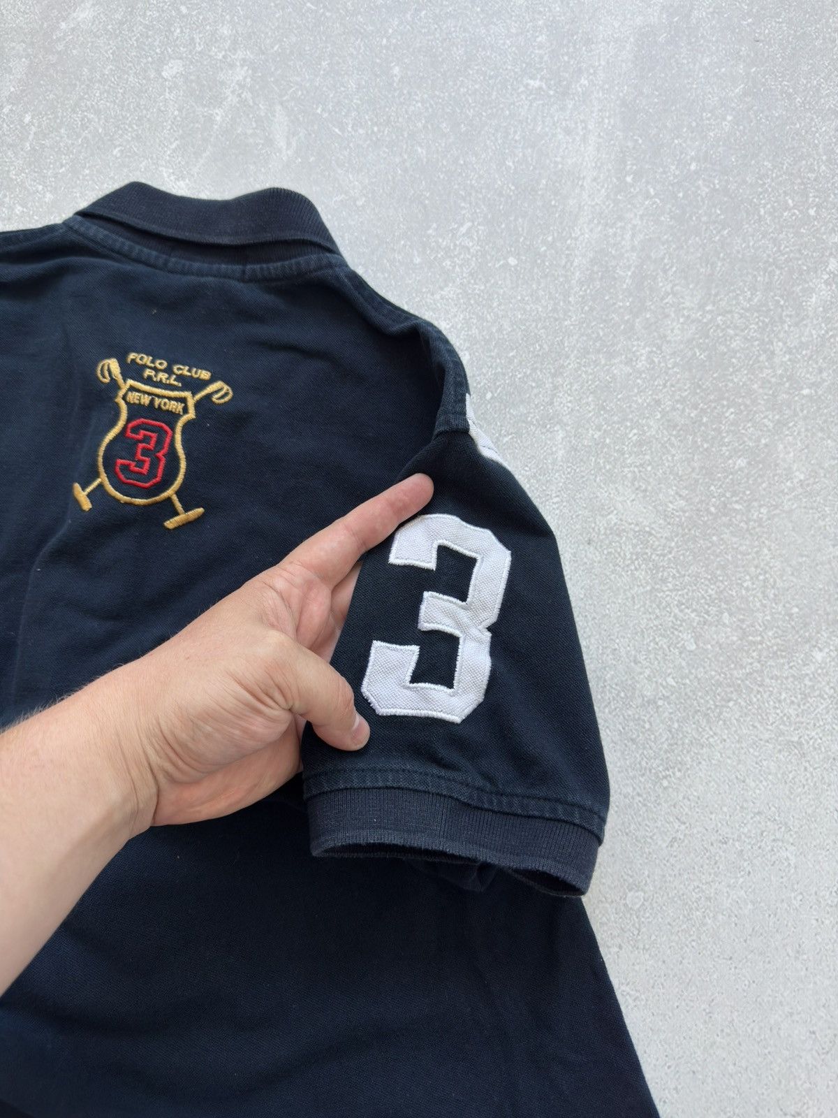 Polo Ralph Lauren Vintage Polo Ralph Lauren New York Big Logo Rugby Polo Shirt Size US L / EU 52-54 / 3 - 14 Thumbnail