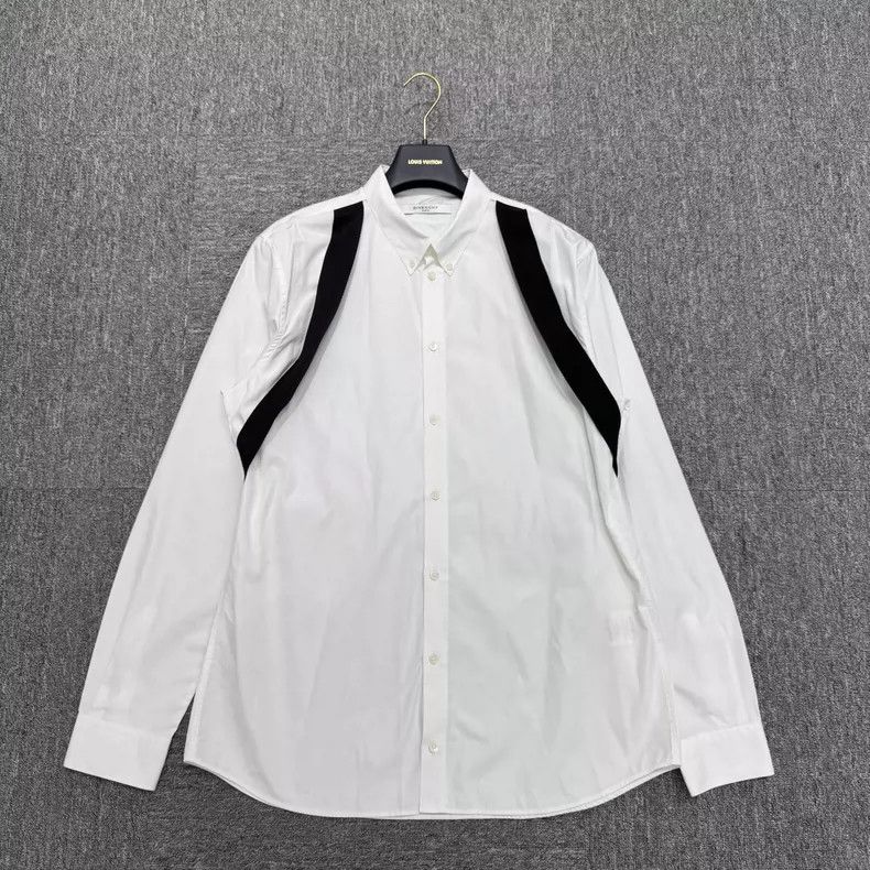Givenchy Givenchy Size43 Ribbon Shirt Size US M / EU 48-50 / 2 - 1 Thumbnail