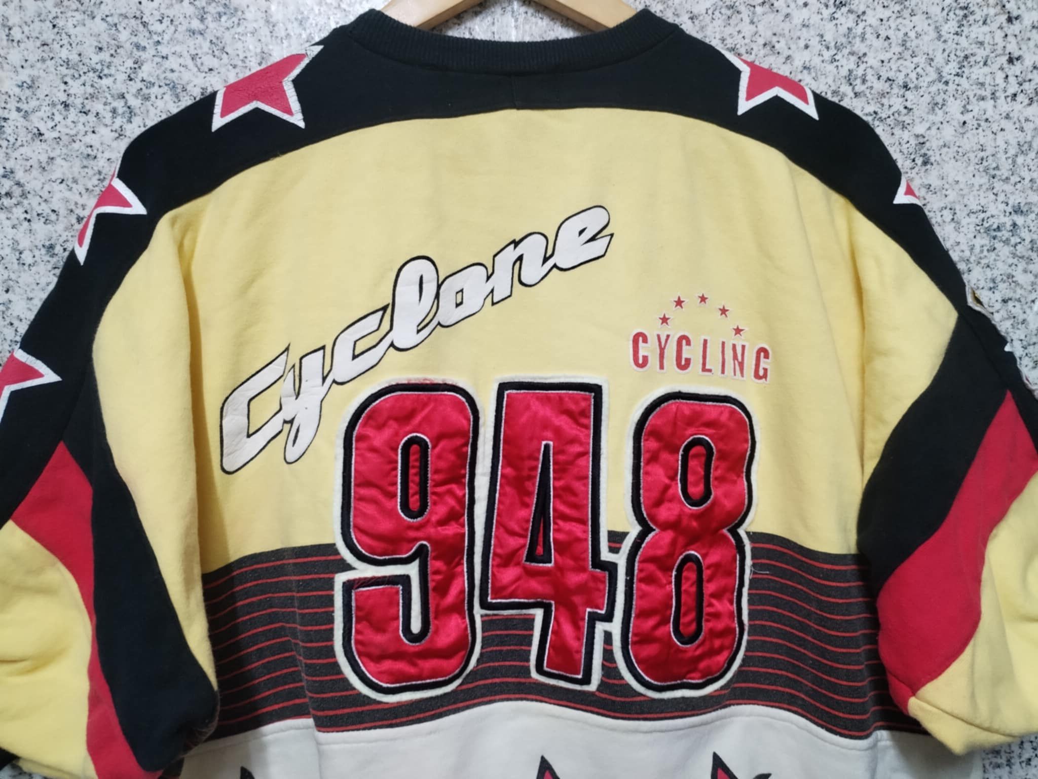 Sports Specialties × USA Olympics × Vintage Vintage 80s Cyclone Sweatshirt oversized very Rare Size US M / EU 48-50 / 2 - 4 Thumbnail