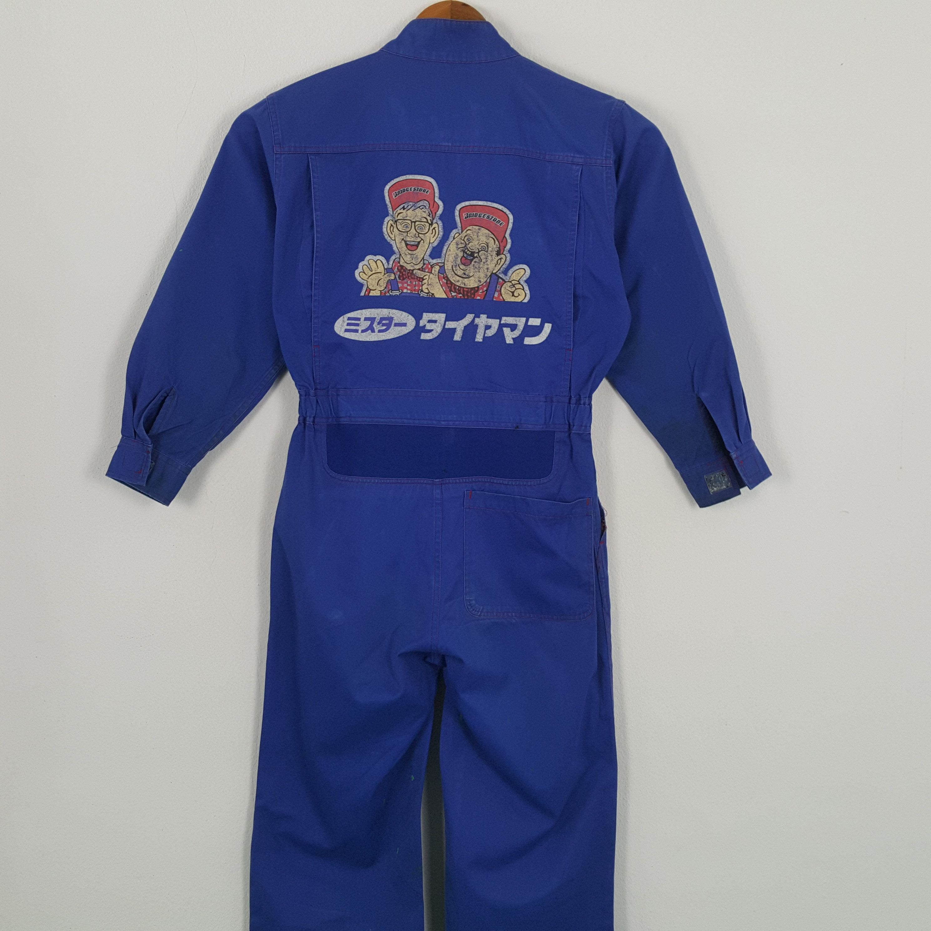 Vintage Vintage BRIDGESTONE Formula One Racing Team Coverall Jacket Size US S / EU 44-46 / 1 - 2 Thumbnail
