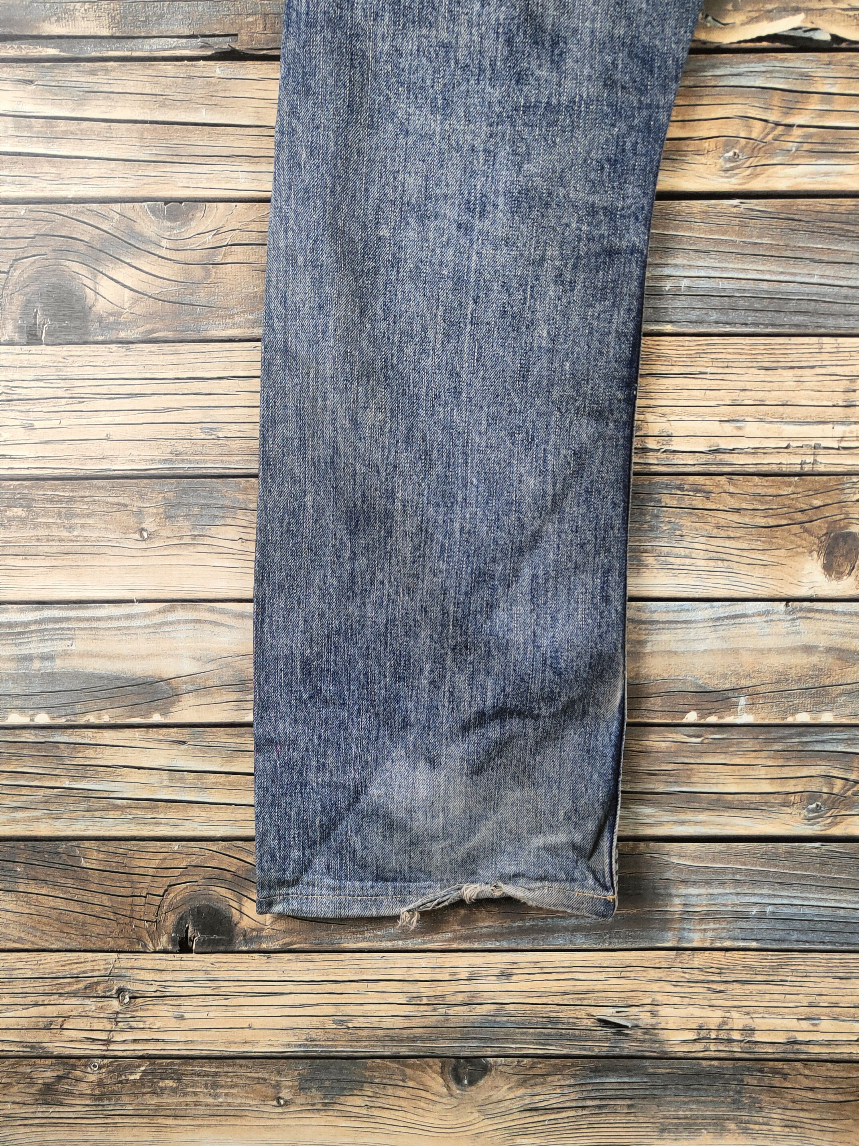 Levi's 507 Levi's Blue Distressed Ripped denim Jeans #S2813 Size US 30 / EU 46 - 10 Thumbnail