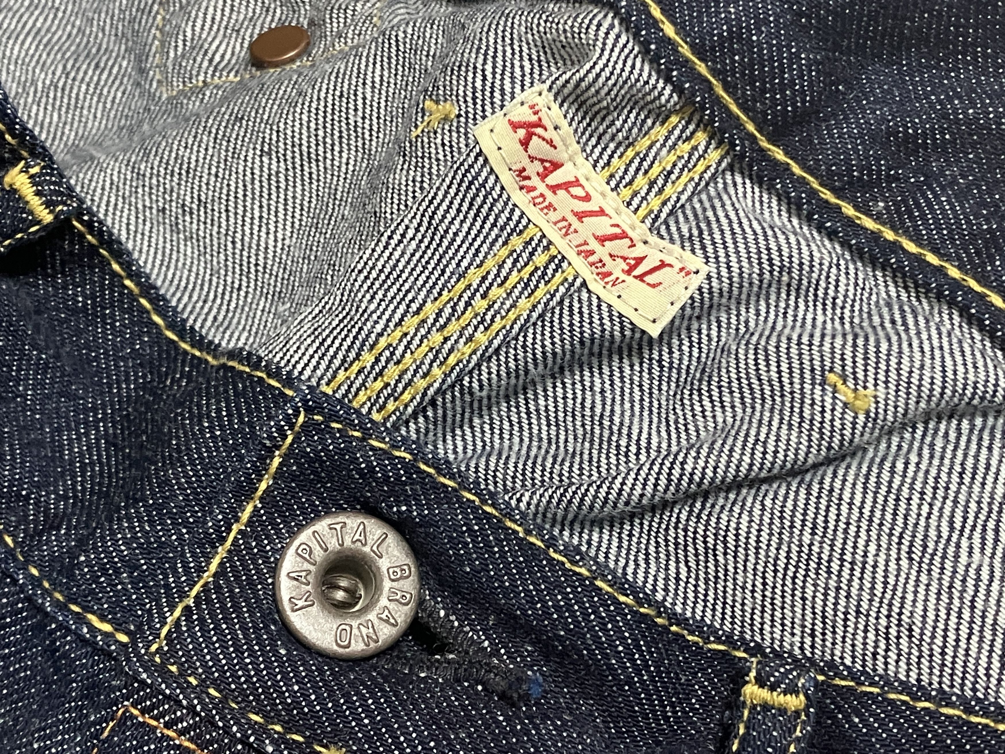 Kapital Kapital 11.5oz denim lumber Pants indigo new 4 Size US 34 / EU 50 - 15 Thumbnail