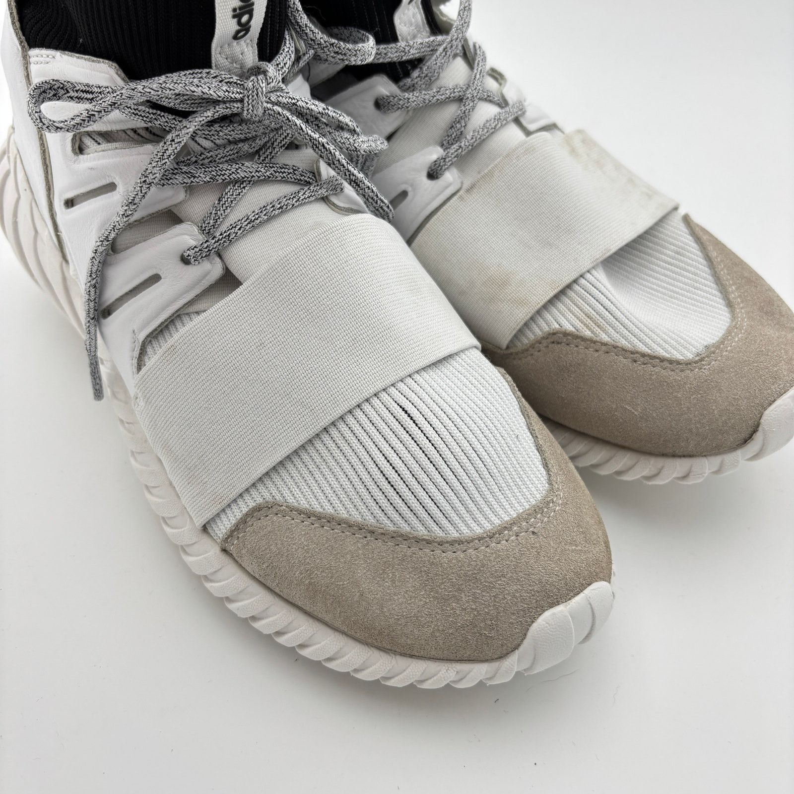Adidas Adidas Tubular Doom Yin Yang Sock Sneakers Men's 11 BA7554 Size US 11 / EU 44 - 10 Thumbnail