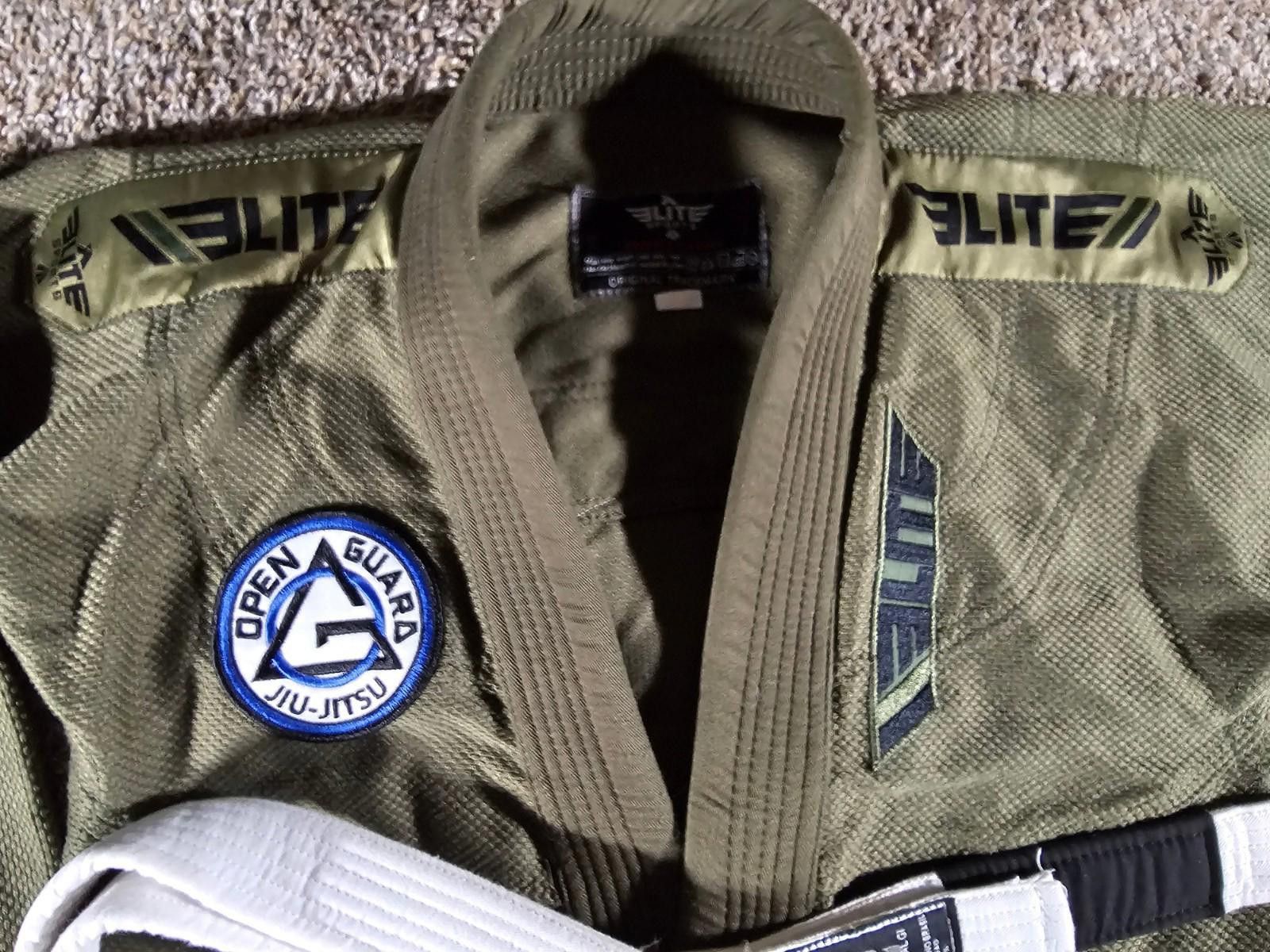 Designer Elite Sports Gi Youth C1 Jiu Jitsu Martial Arts Belt Patches Size ONE SIZE - 2 Thumbnail