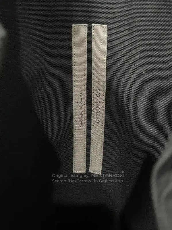 Rick Owens Rick Owens Black Long Sleeve Jacket for Men . Size US M / EU 48-50 / 2 - 5 Thumbnail