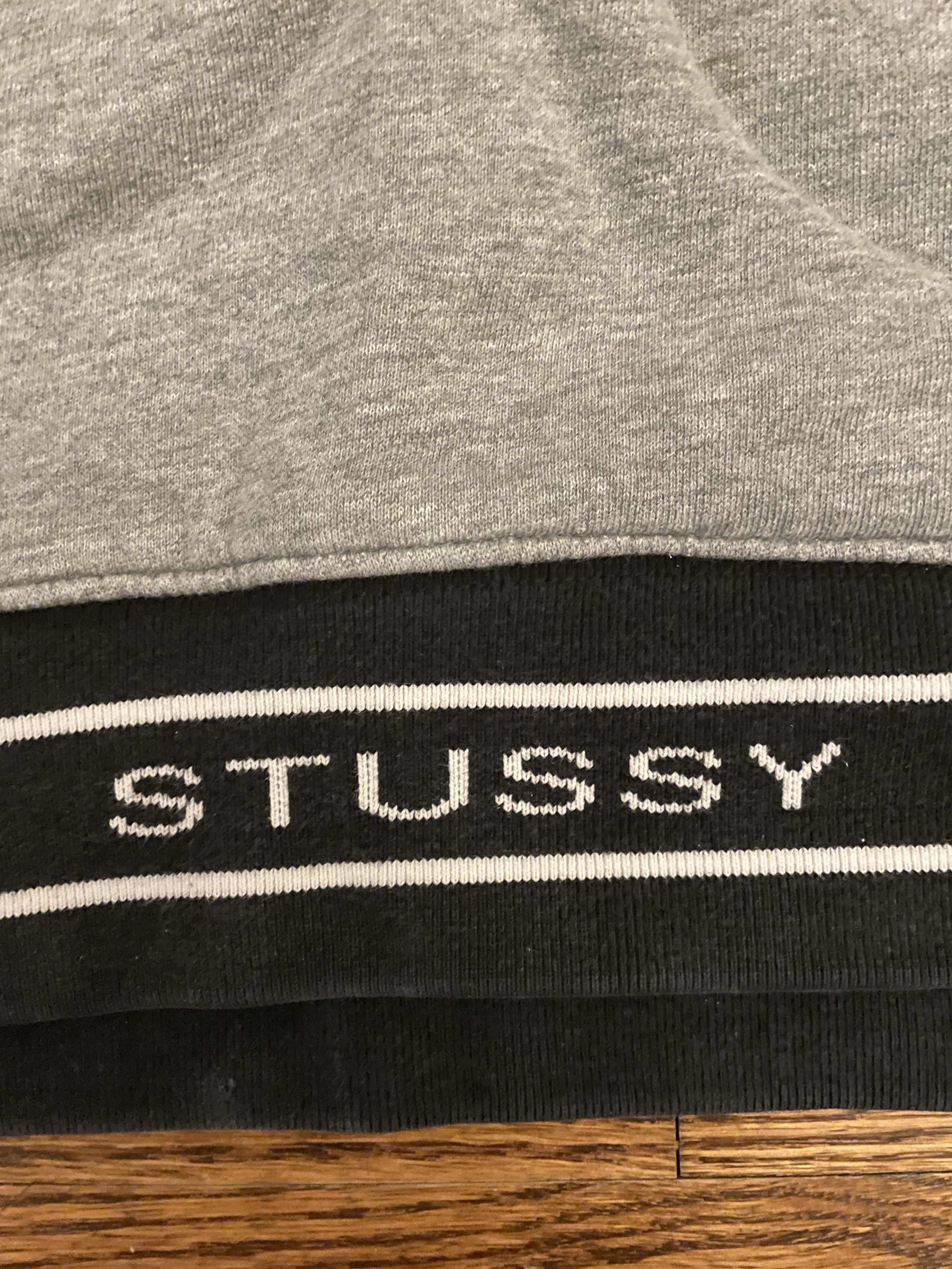 Stussy Rare Vintage Gray Stussy Hoodie Size US M / EU 48-50 / 2 - 4 Thumbnail