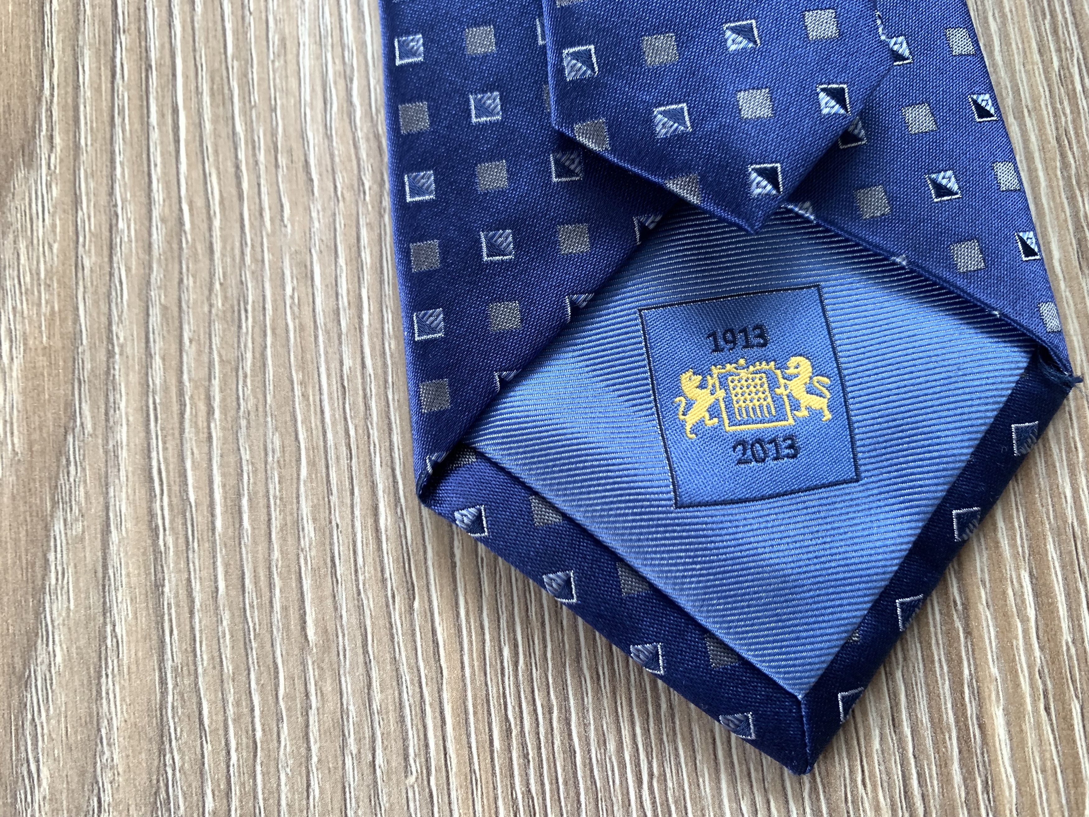 Other Hawes & Curtis London Monogram Silk Tie Size ONE SIZE - 6 Thumbnail