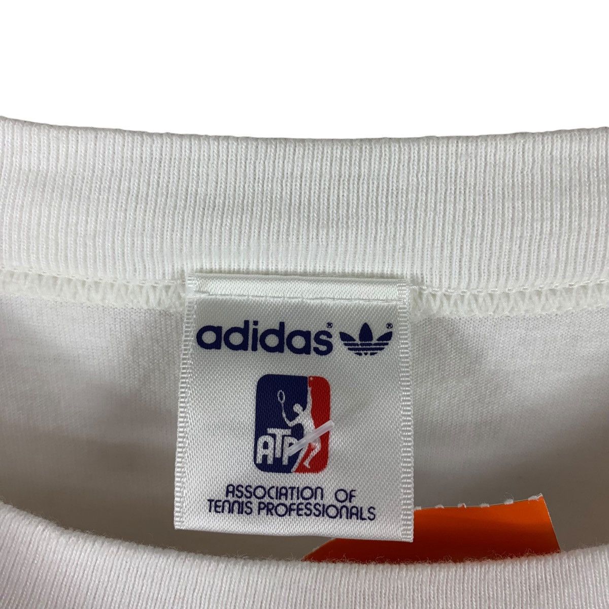 Adidas Vintage 90s ADIDAS tennis white tee shirt Size US L / EU 52-54 / 3 - 3 Thumbnail
