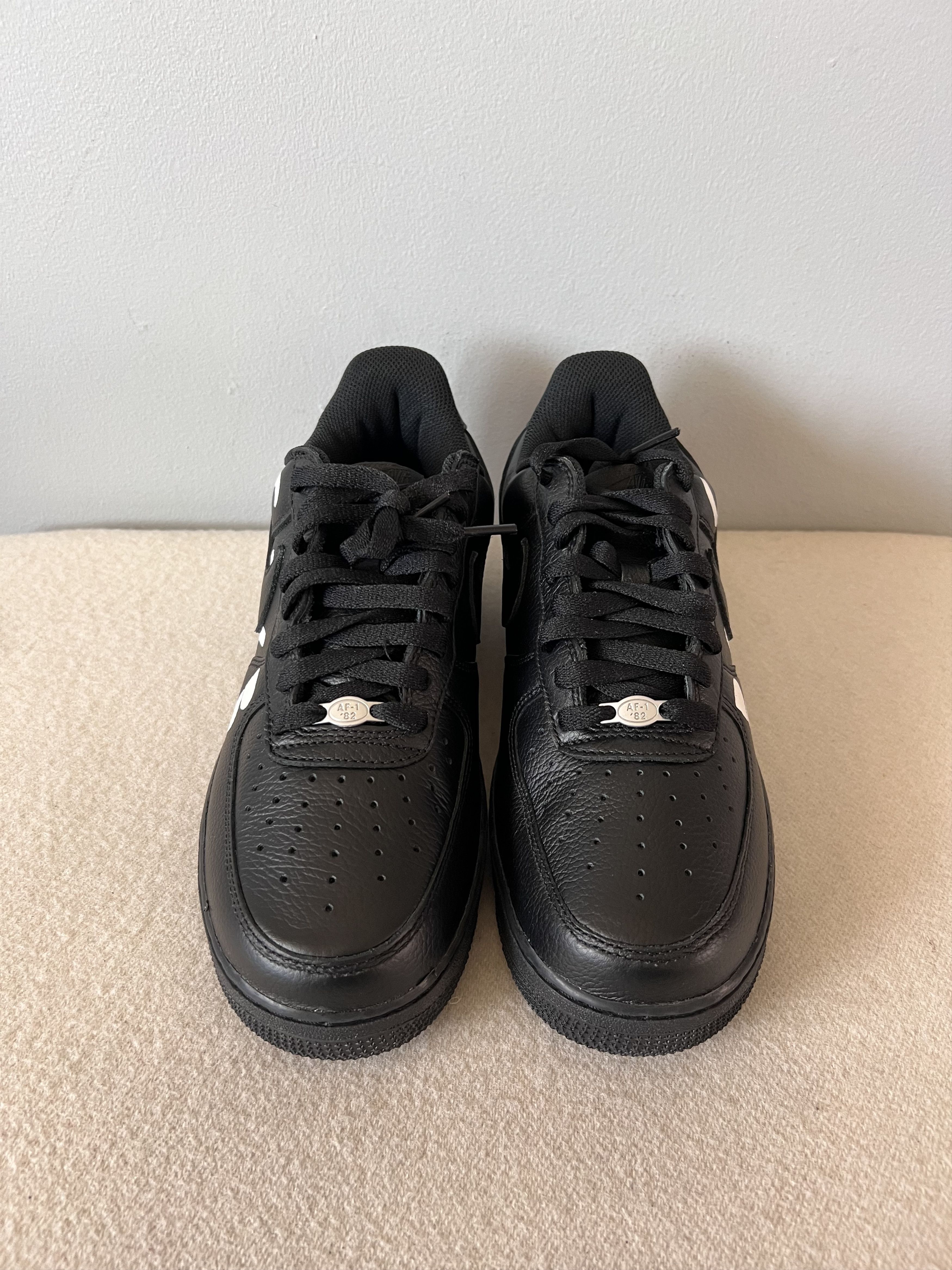 Comme des Garcons Black Comme des Garcons Black Nike Air Force 1 Low Size US 11 / EU 44 - 4 Thumbnail