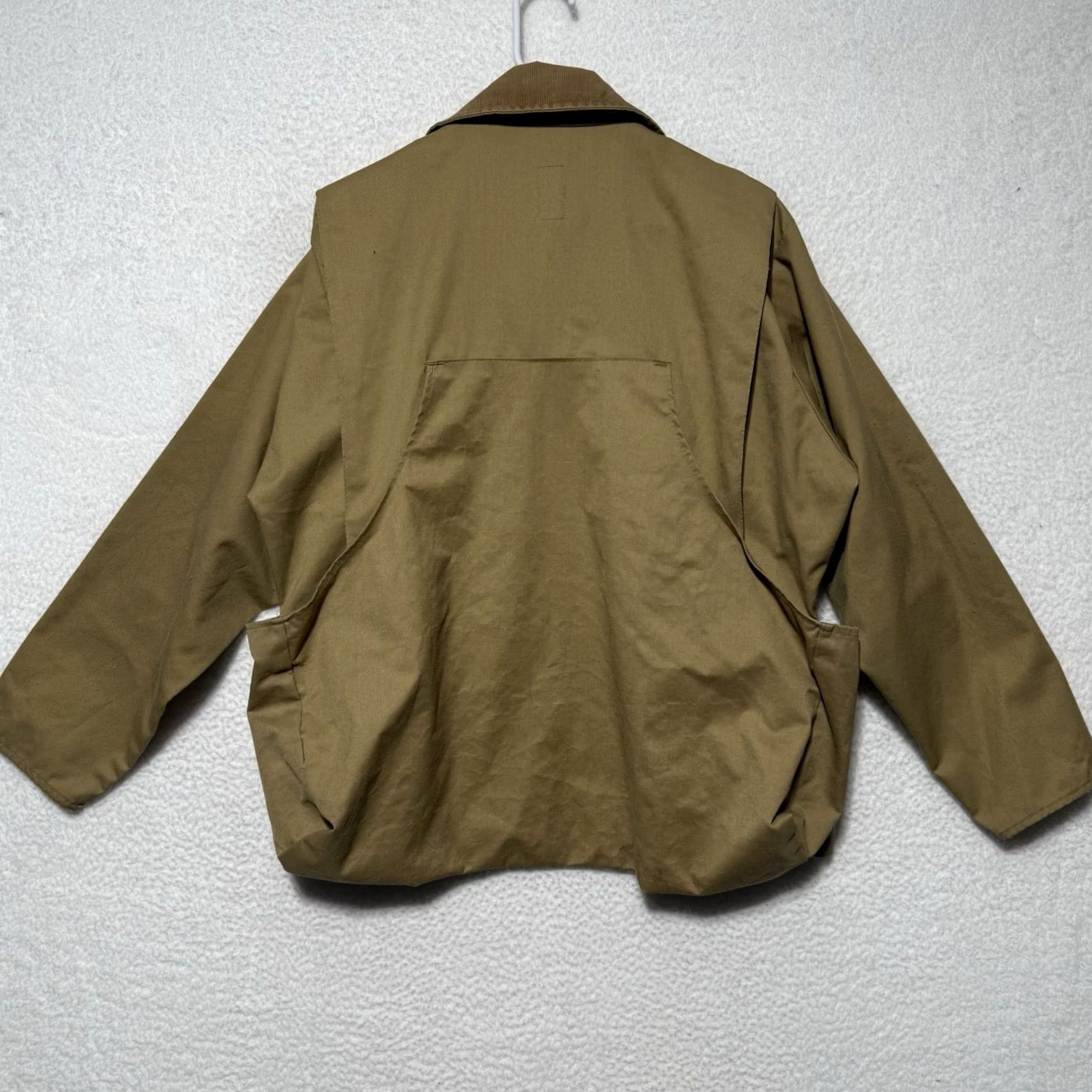 Vintage VINTAGE Bob Allen Jacket Safari Trench Coat Men’s M Beige Canvas Cotton Blend Belted Pockets 70s Outdoor Size US M / EU 48-50 / 2 - 2 Thumbnail