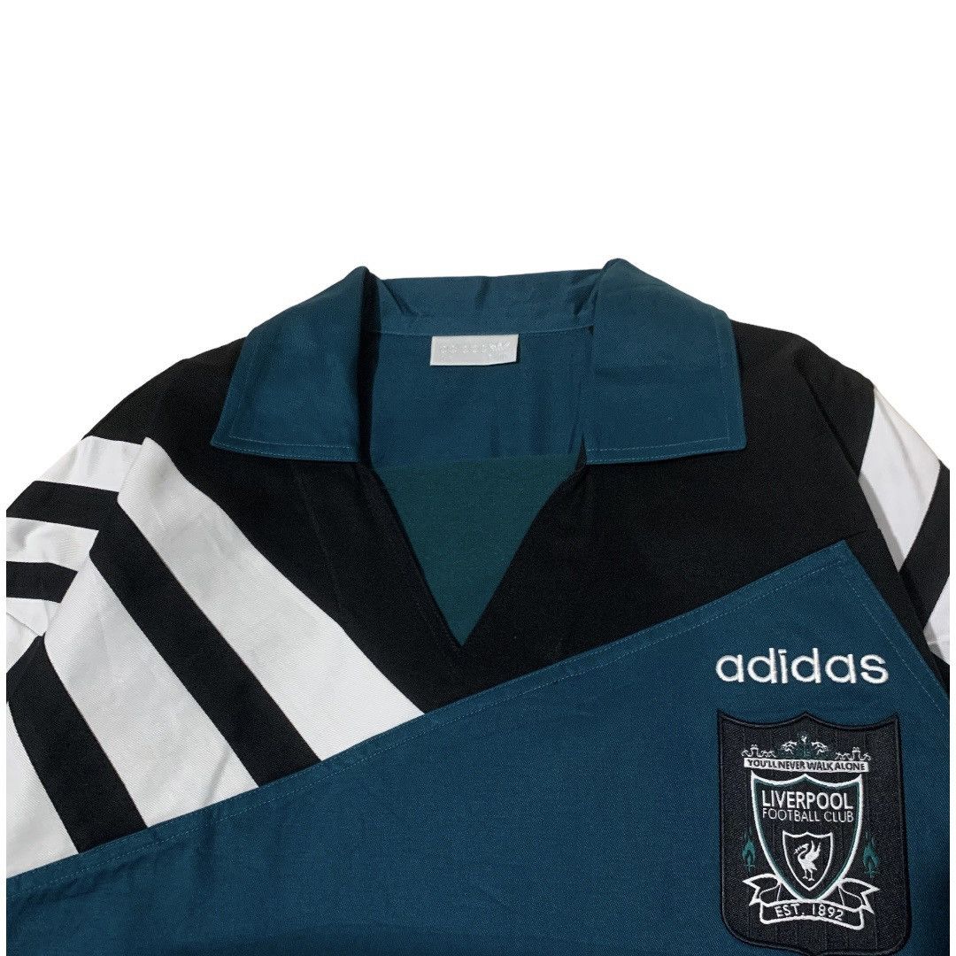 Adidas Vintage liverpool 1995-96 longsleeve training top | Grailed