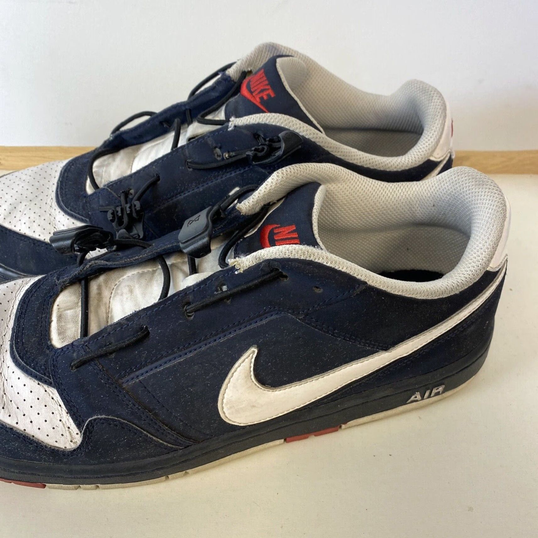Nike SUPER RARE❗❗❗Nike Air prestige Men’s Blue/White Size 11 (2012) / S1 Size US 11 / EU 44 - 4 Thumbnail