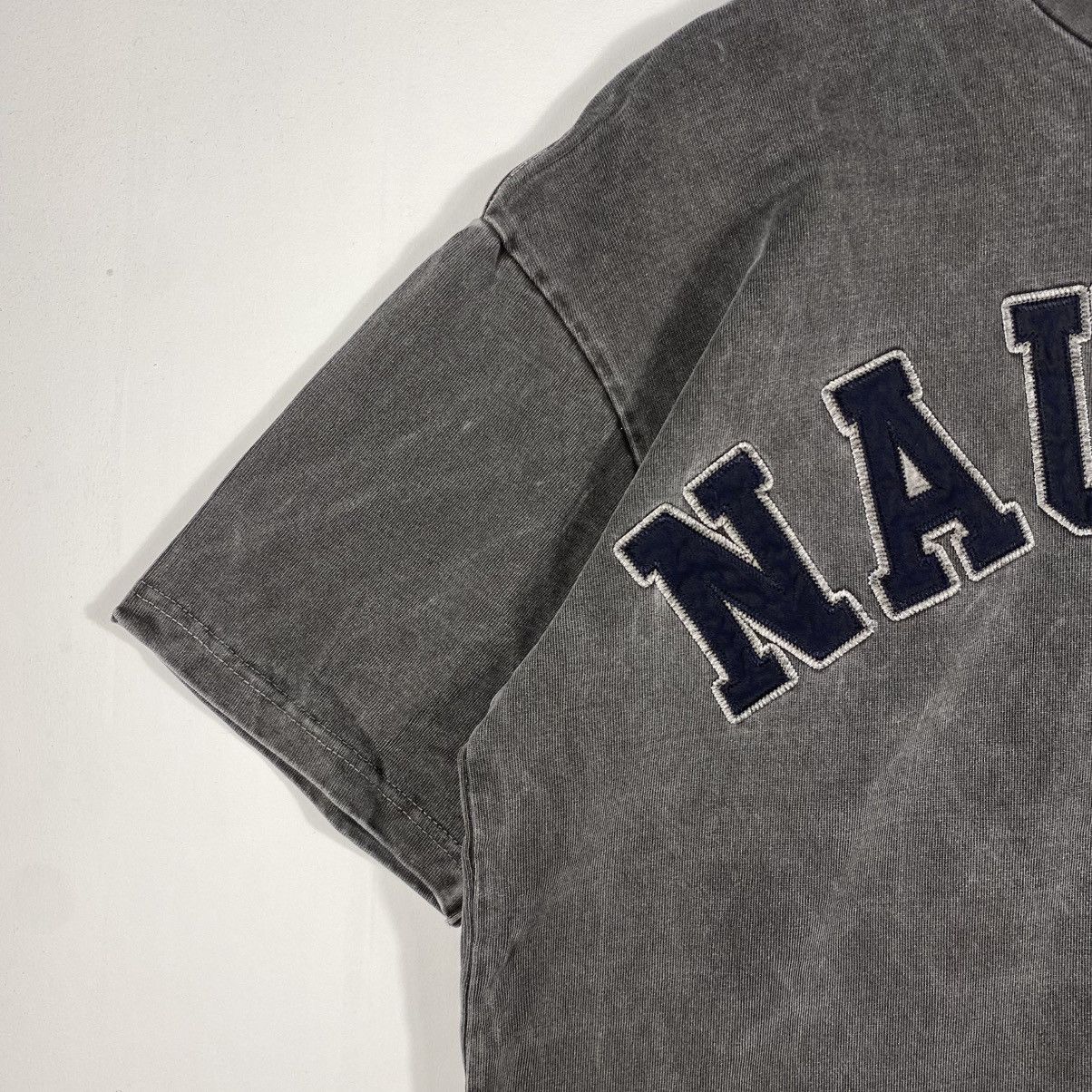 Nautica NAUTICA Big Logo Heavy Cotton Stonewashed Tee Shirt Medium Size US M / EU 48-50 / 2 - 2 Thumbnail